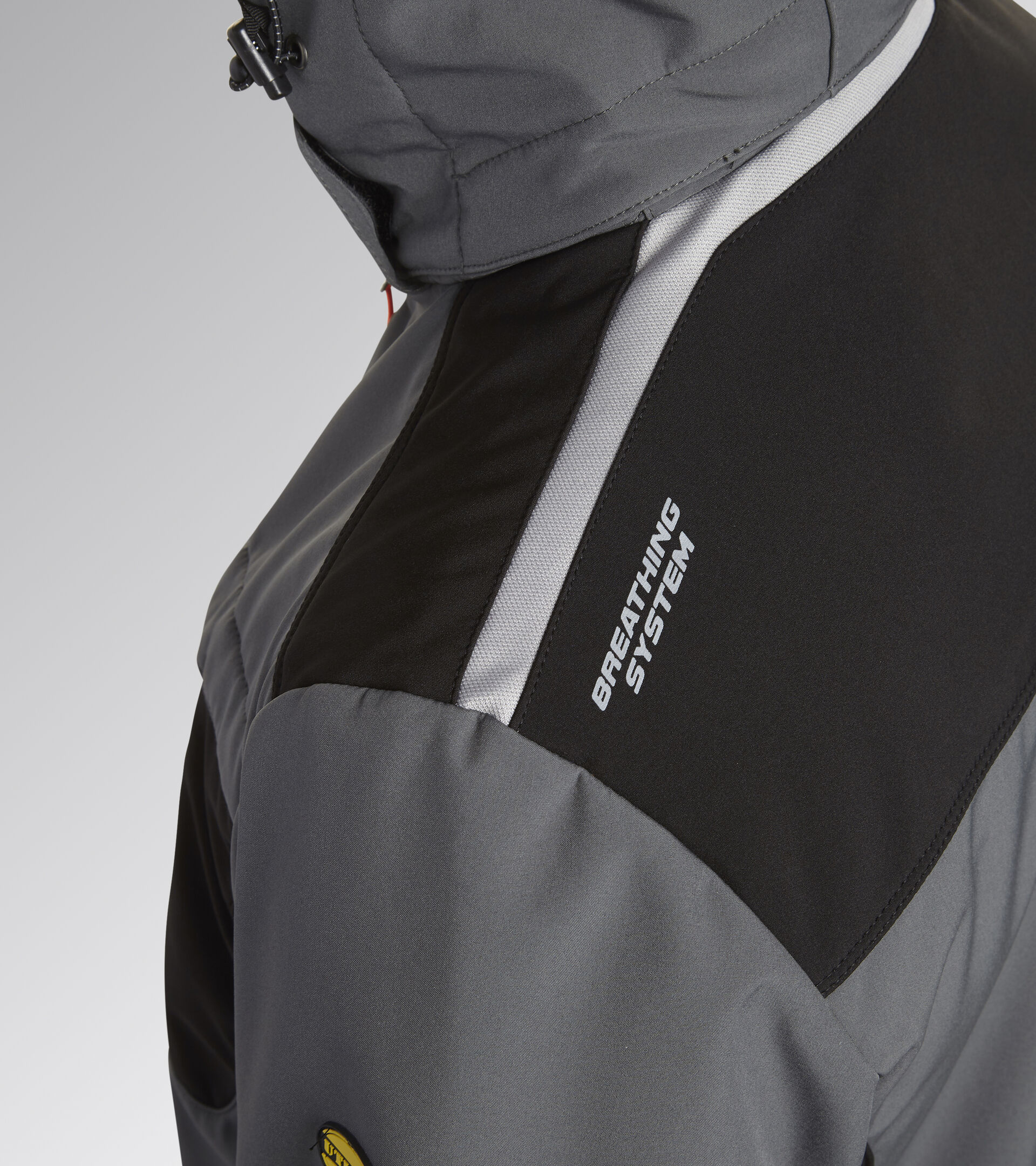 Arbeitsjacke SOFTSHELL CARBON TECH EFEU STEIGEN - Utility