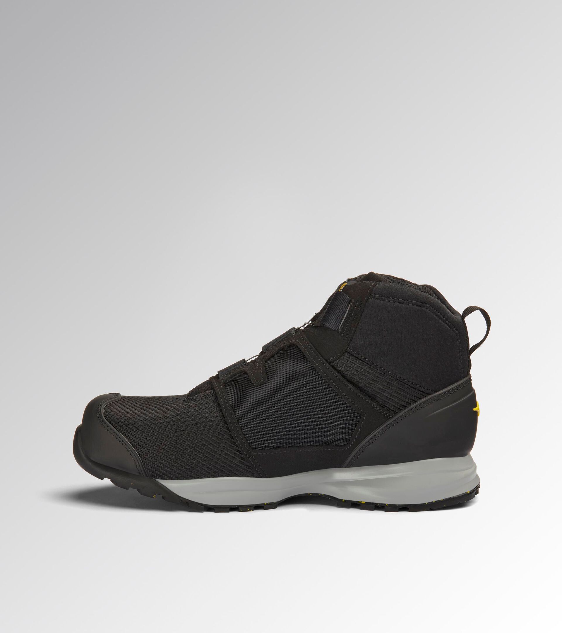 Mid-top safety shoe with BOA&reg; Fit System GLOVE MDS BOA MID S3S FO HRO SR SC ESD BLACK/BLACK - Utility