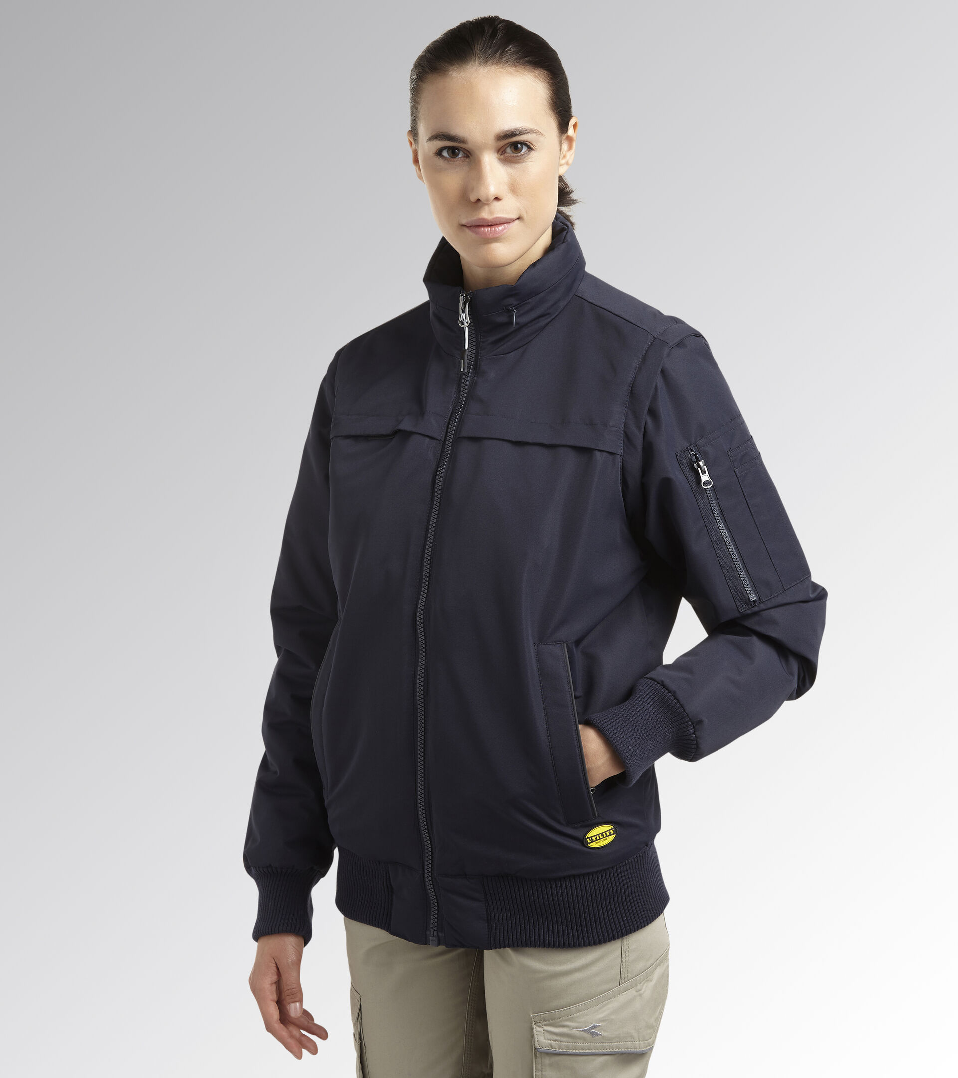 Chaqueta de trabajo BOMBER D-SWAT NEGRO IRIS - Utility