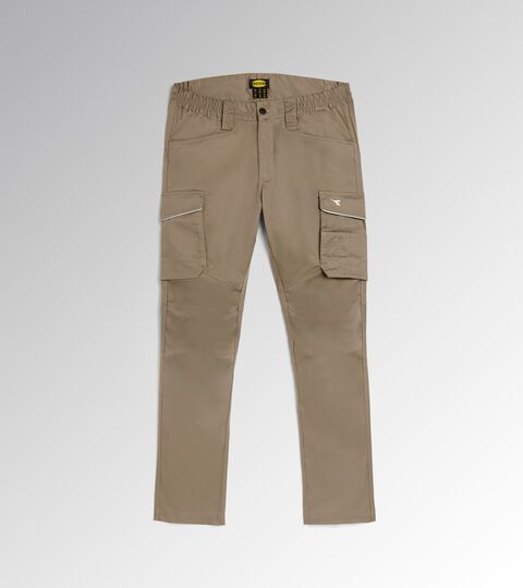 Work trousers PANT STAFF STRETCH CARGO 2.0 BROWN GREY - Utility