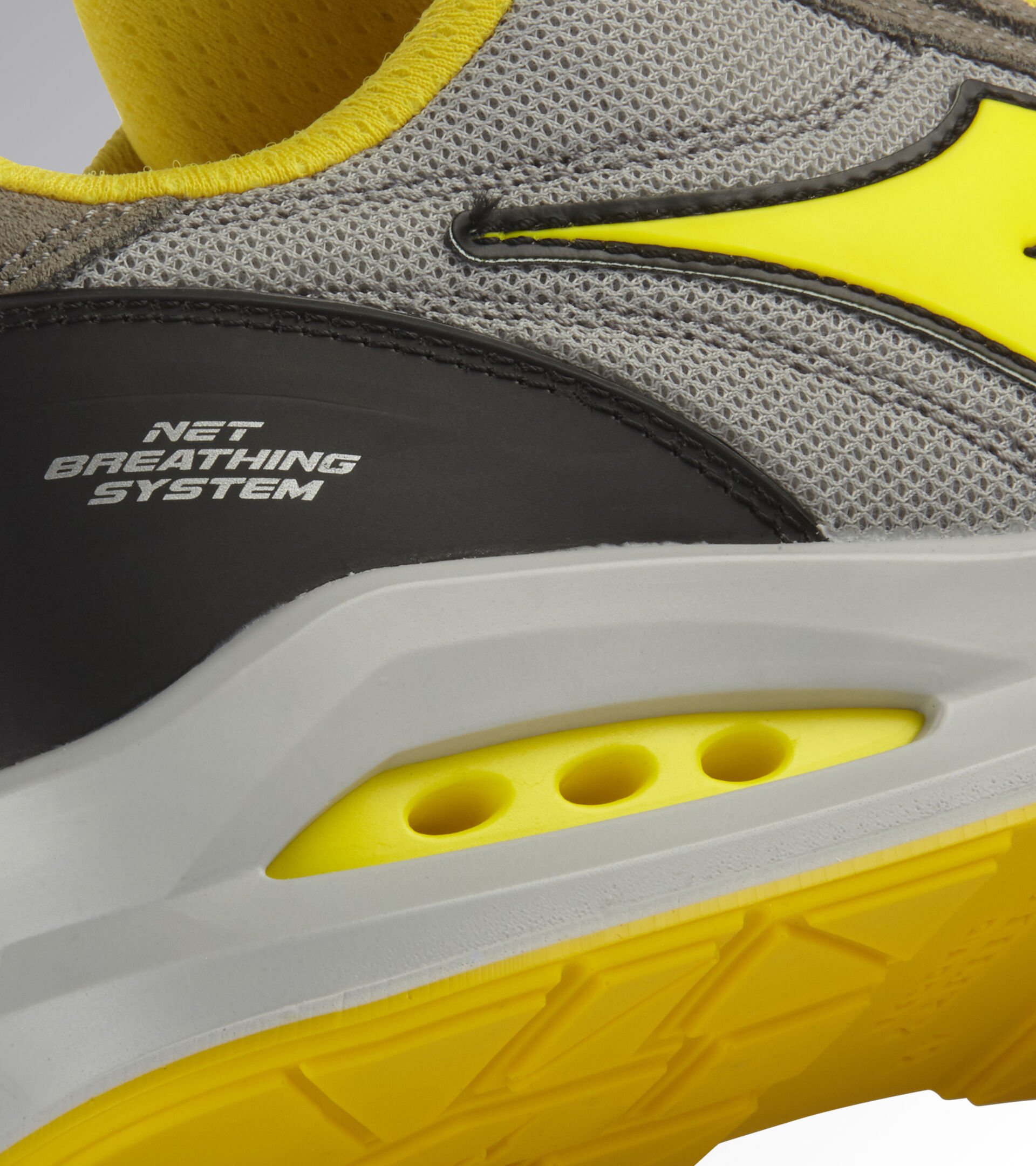 Scarpa antinfortunistica bassa RUN NET AIRBOX LOW S1P SRC GRIGIO VENTO/GR ALLUMINIO - Utility