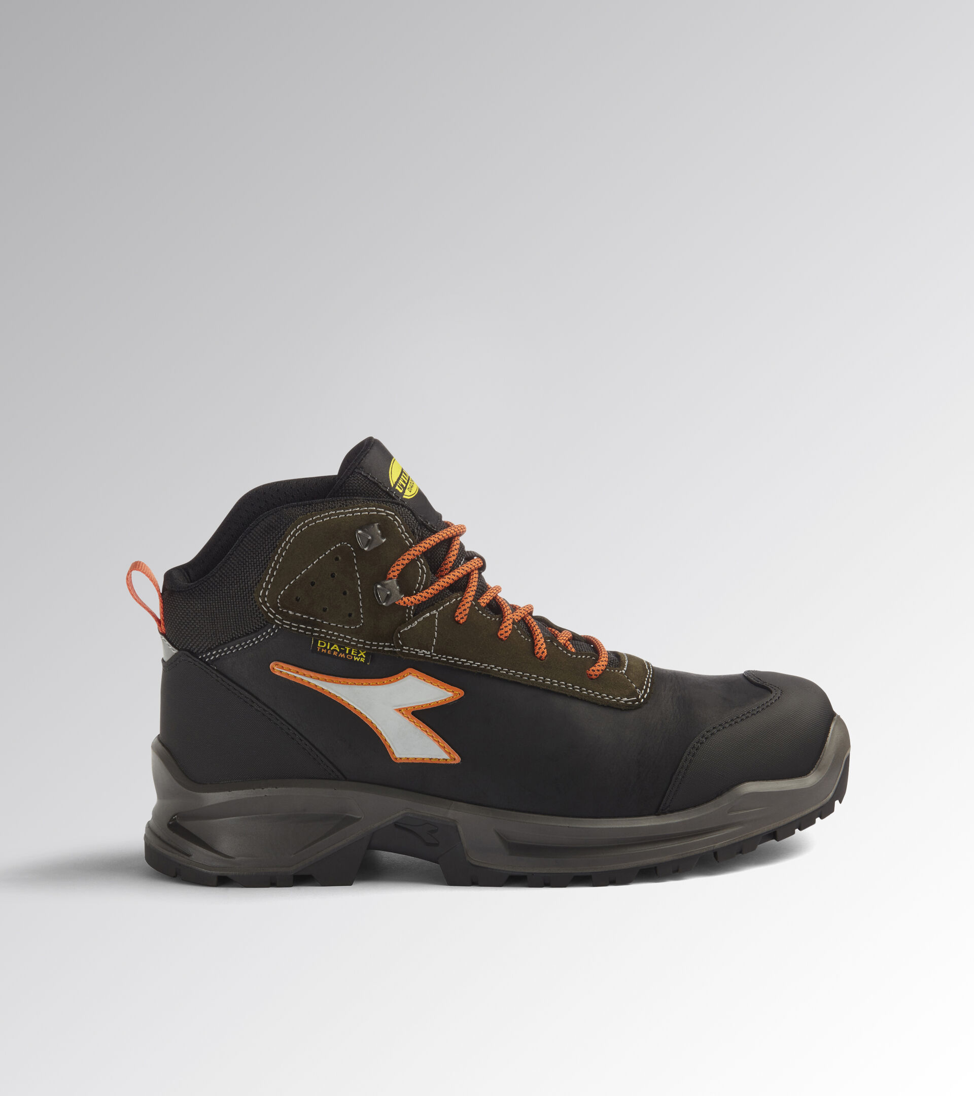 Scarpa antinfortunistica alta SPORT DIATEX MID S3 WR CI SRC NERO/VERDE RABBIA - Utility