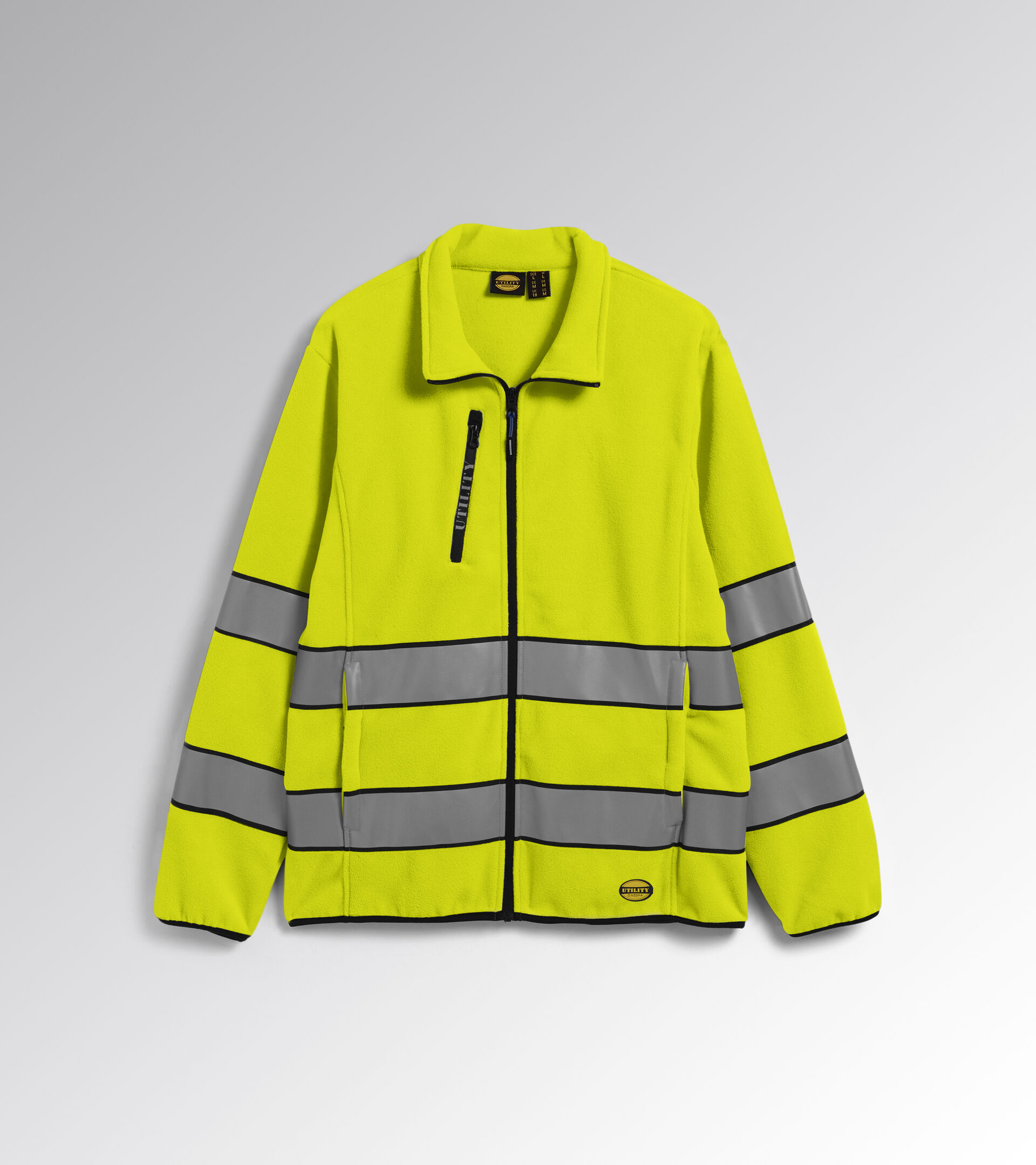 Sudadera de trabajo SWEAT PILE HV 20471:2013 3 AMARILLO FLUORESCENTE ISO20471 - Utility