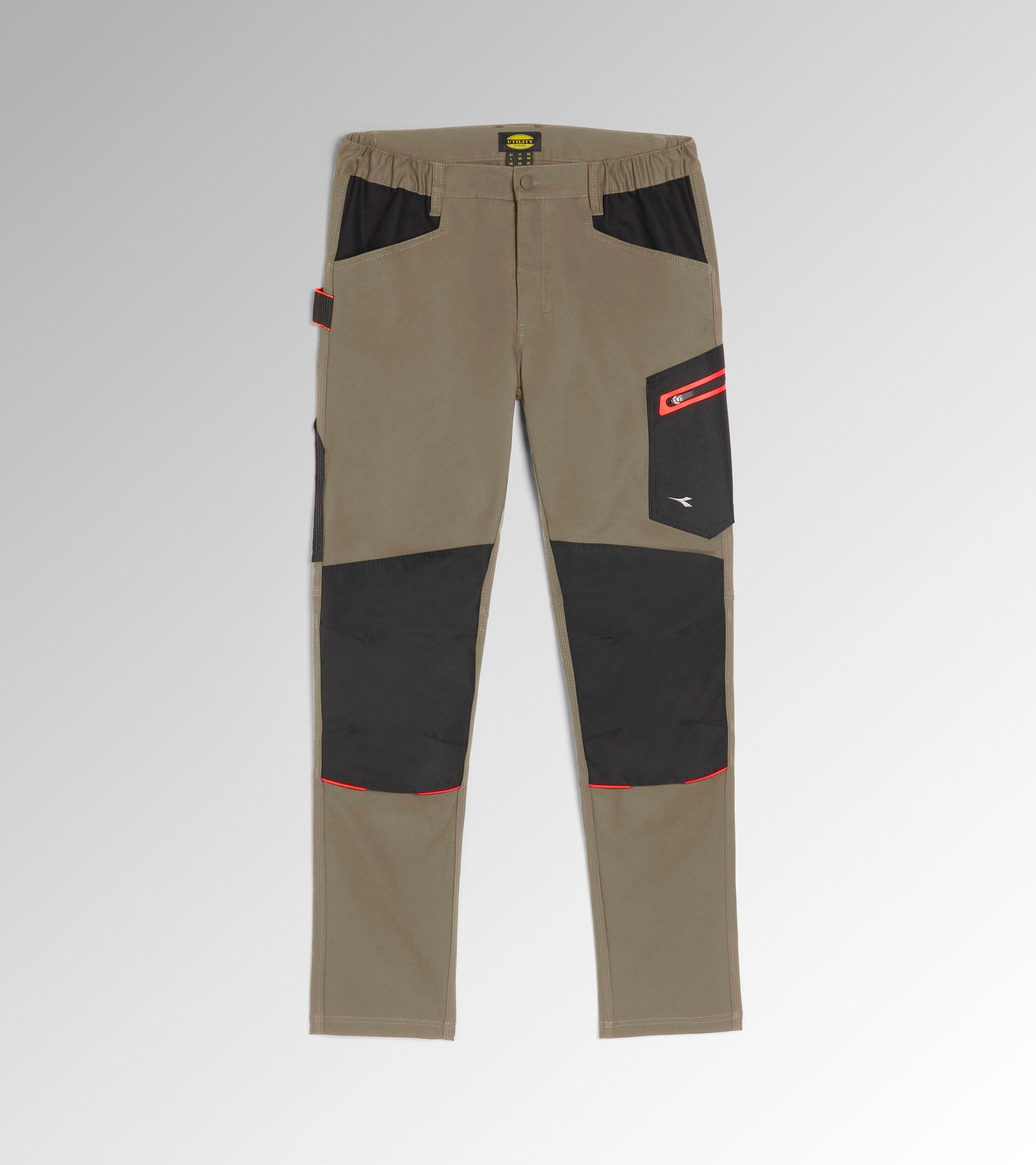 Work trousers PANT STRETCH PERFORMANCE 2.0 BROWN GREY - Utility