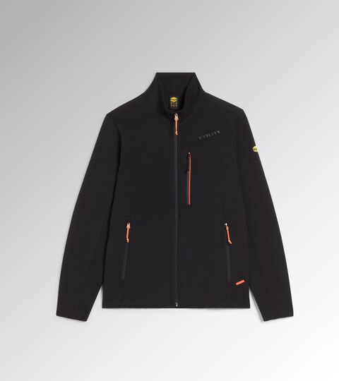 Brushed full-zip sweatshirt SWEATSHIRT SHADOW BLACK - Utility