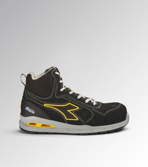 Calzado de seguridad de altura media S3S RUN A.BOX MID S3S FO SR ESD NEGRO/NEGRO - Utility