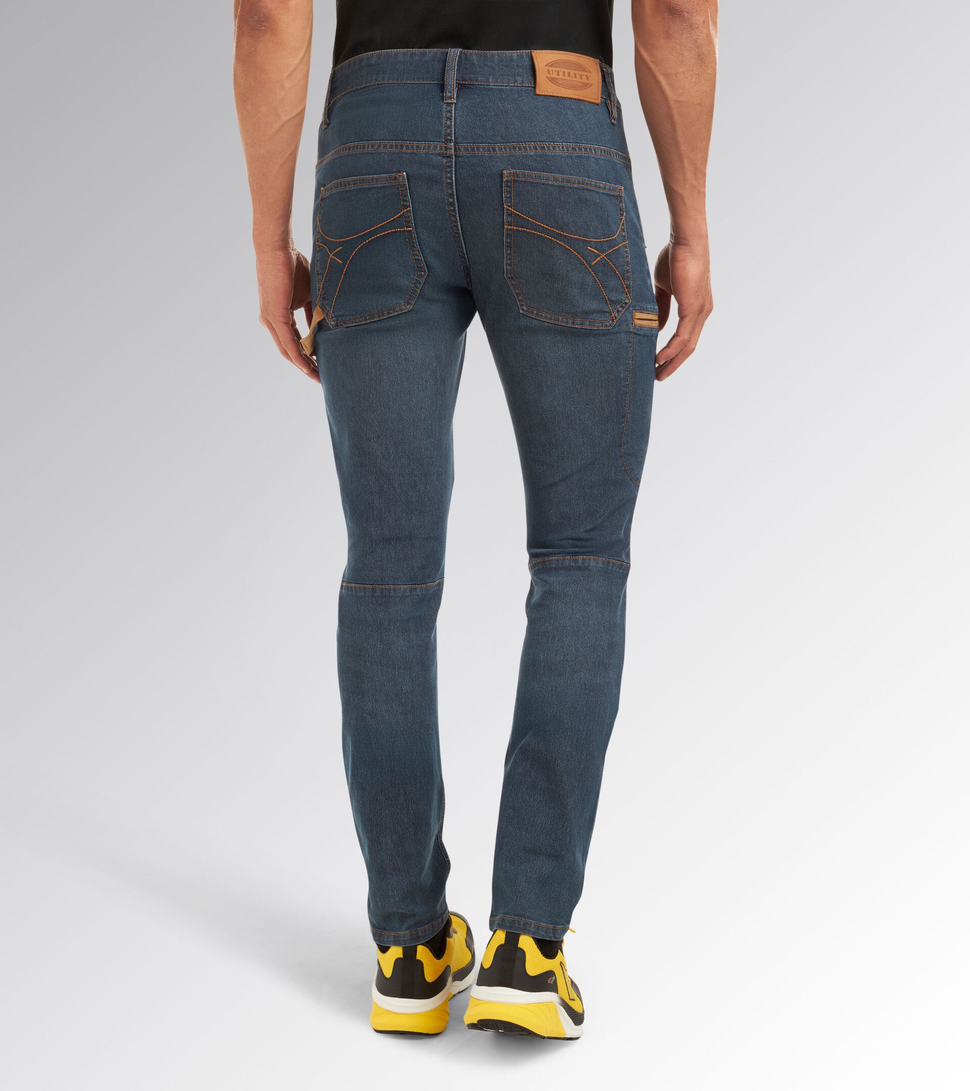 Light stretch workwear PANT STONE LITE PLUS BLUE DARK DENIM - Utility
