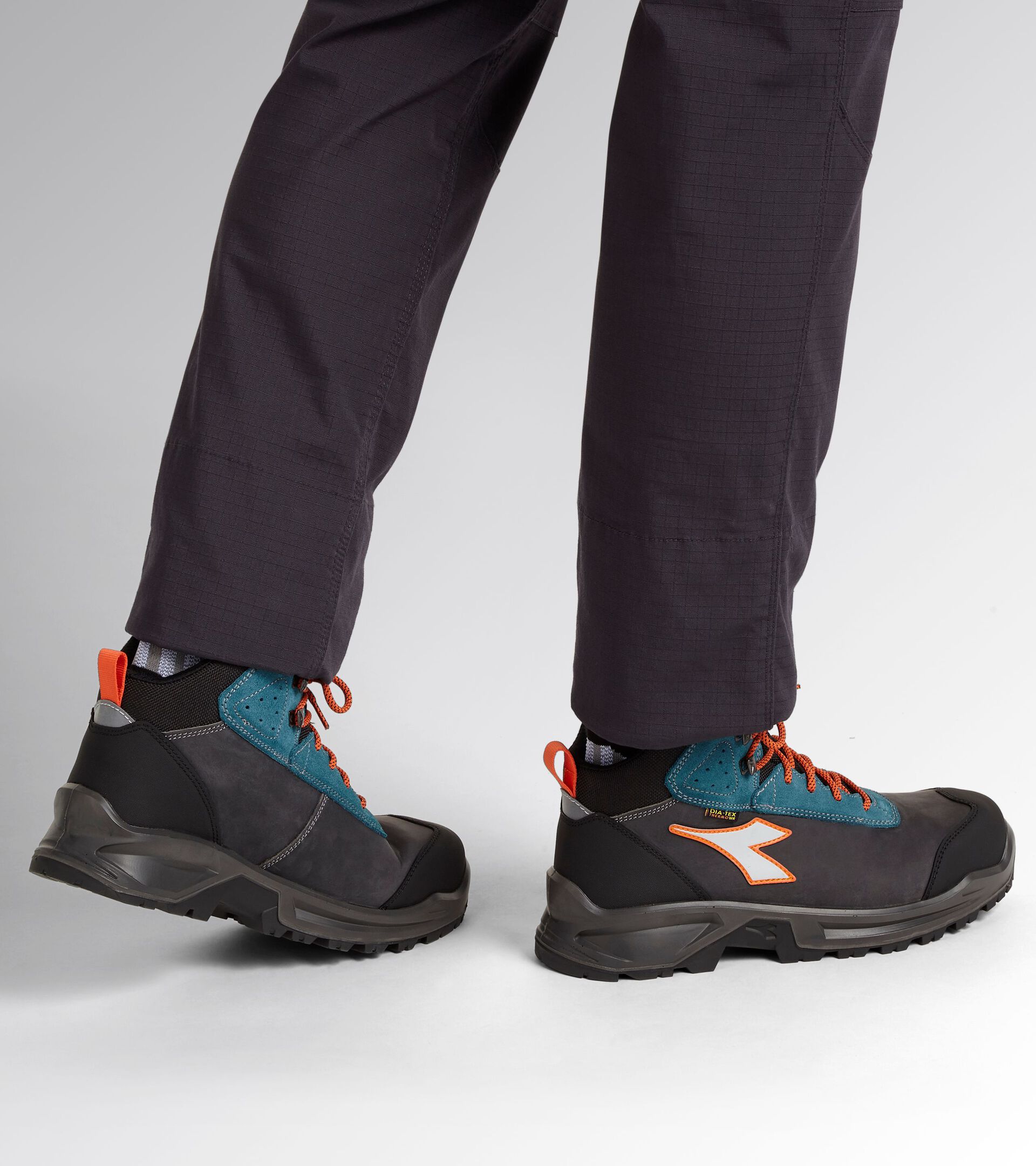 High safety shoe SPORT DIATEX MID S7S FO CI SR CASTLE ROCK/BLUE MOON - Utility