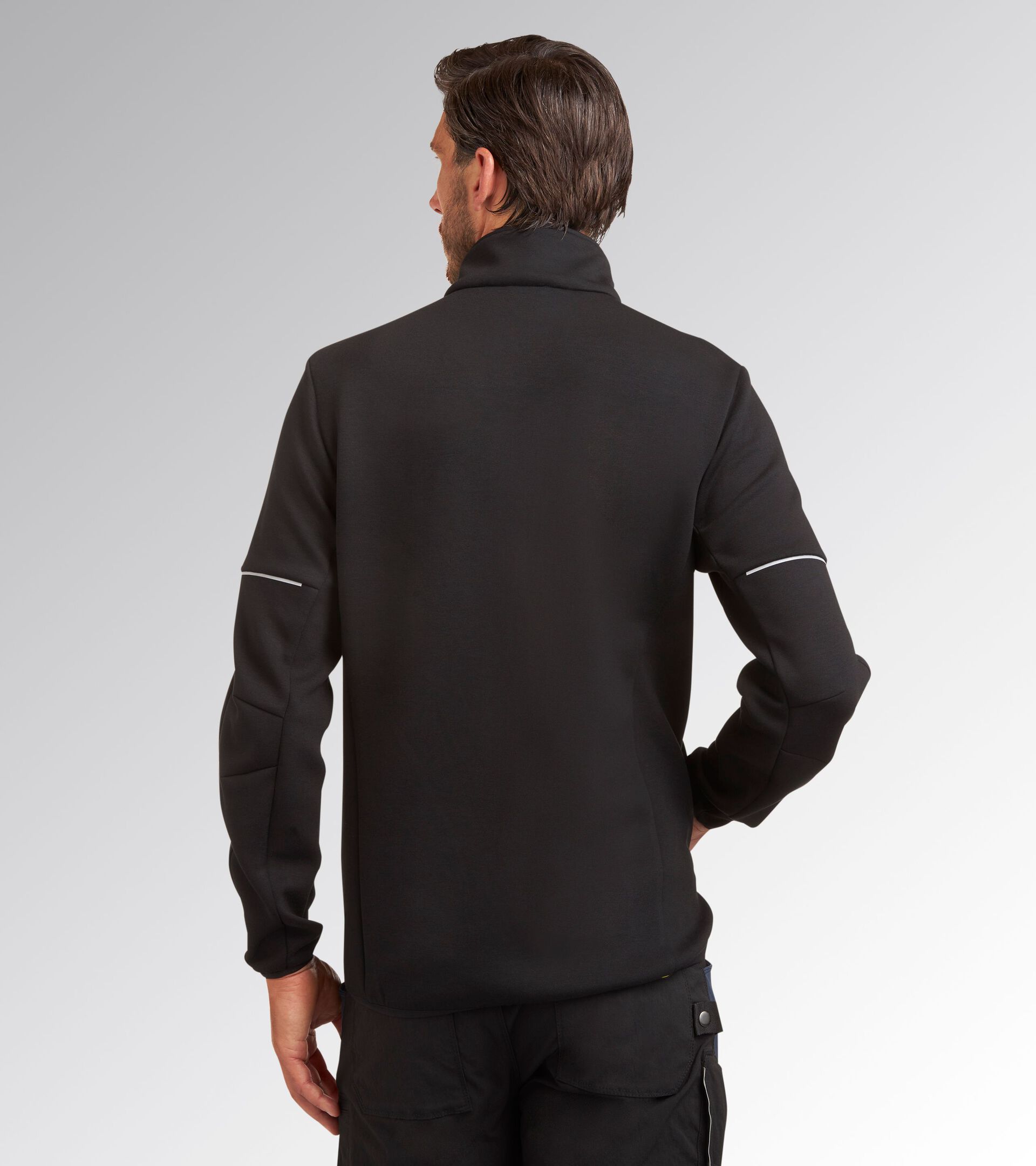 Work track jacket SWEATSHIRT HYBRID TACTIC BLACK - Utility