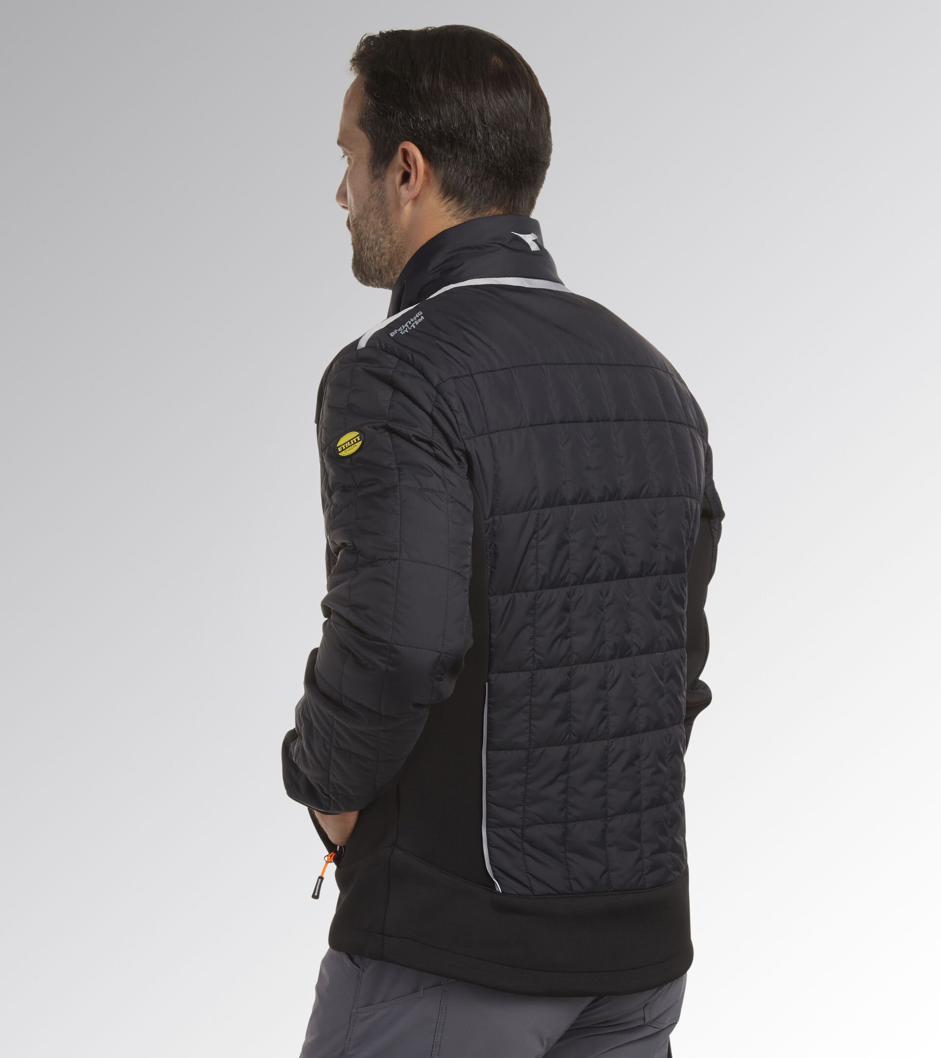 Chaqueta de trabajo LIGHT PADDED JACKET TECH NEGRO - Utility