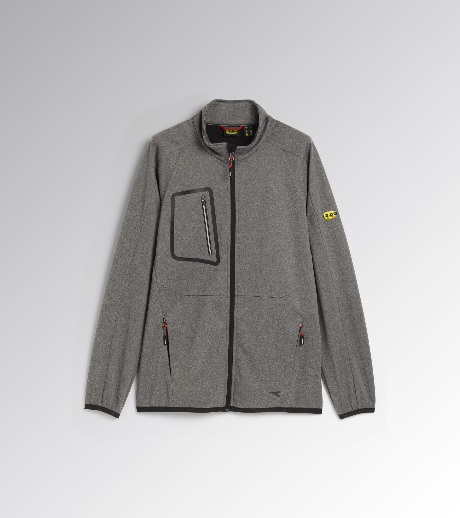 Arbeitsjacke BONDED JACKET CROSS STAHLGRAU MELANGE - Utility