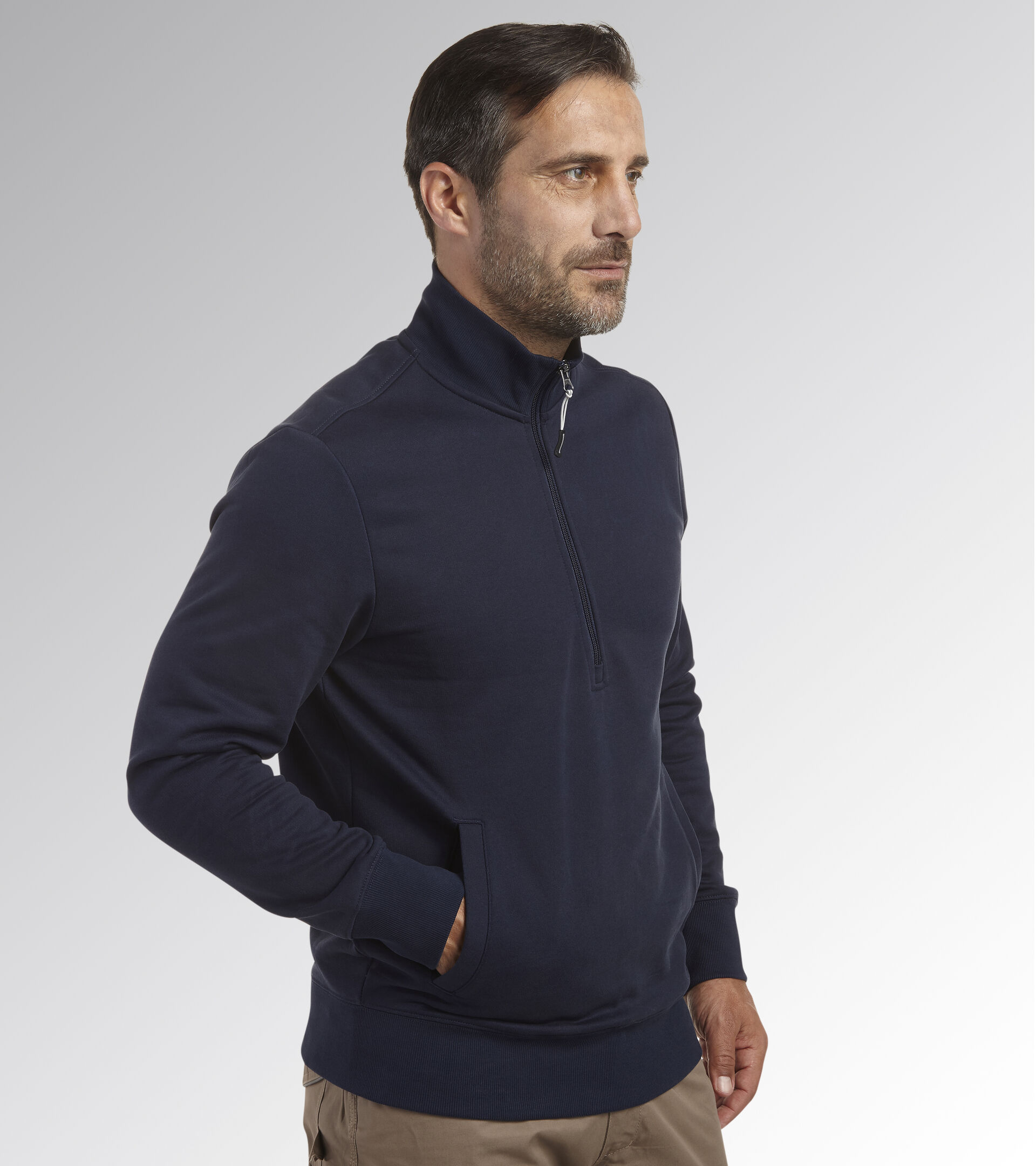 SWEATSHIRT INDUSTRY HZ, CLASSIC NAVY, hi-res