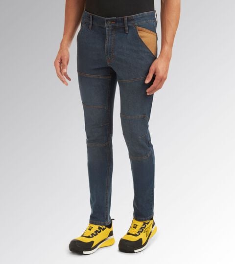 Light stretch workwear PANT STONE LITE PLUS BLUE DARK DENIM - Utility