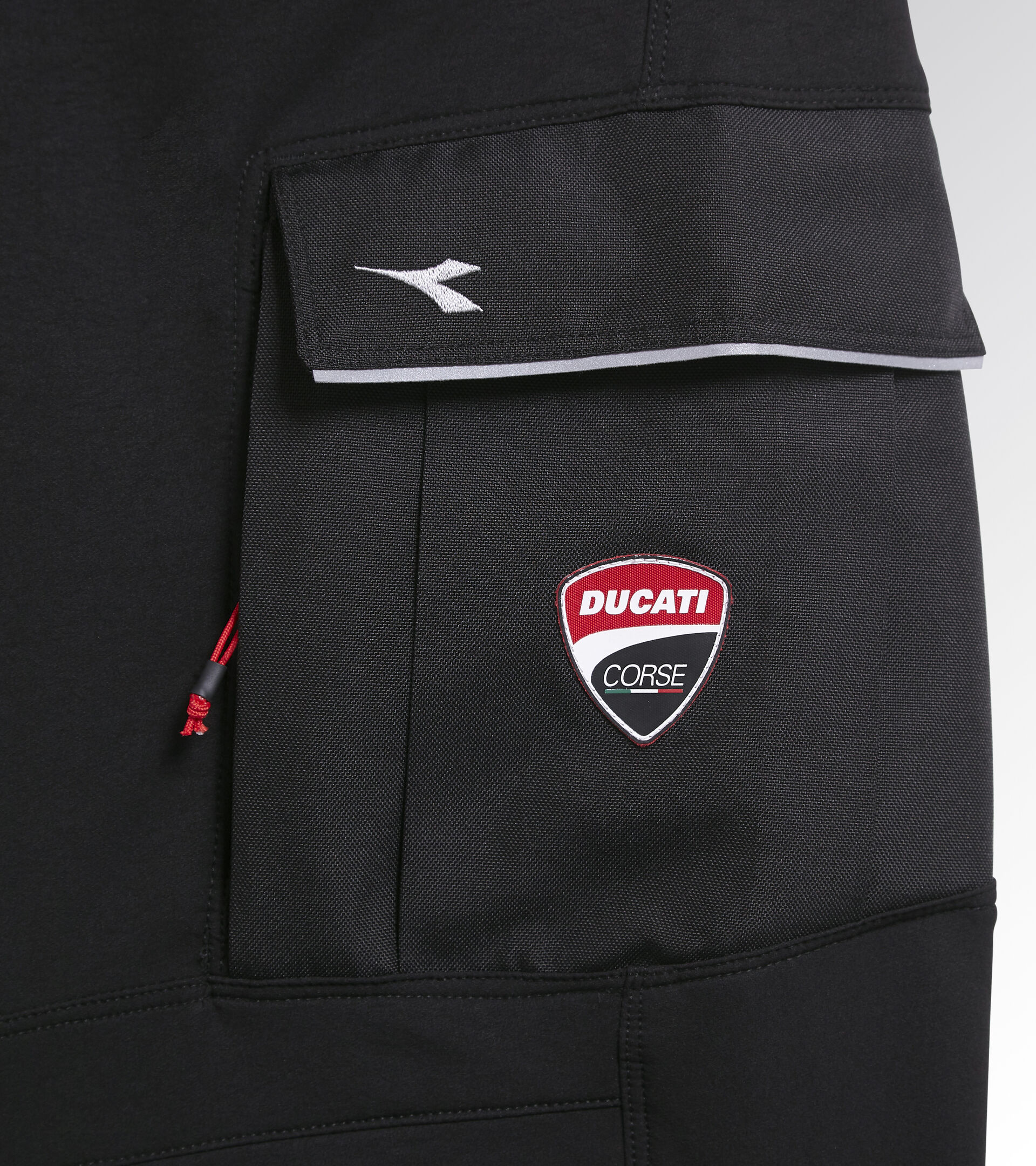 Pantalon de travail -  Diadora Utility x Ducati Corse PANT PERFORMANCE DUCATI NOIR - Utility