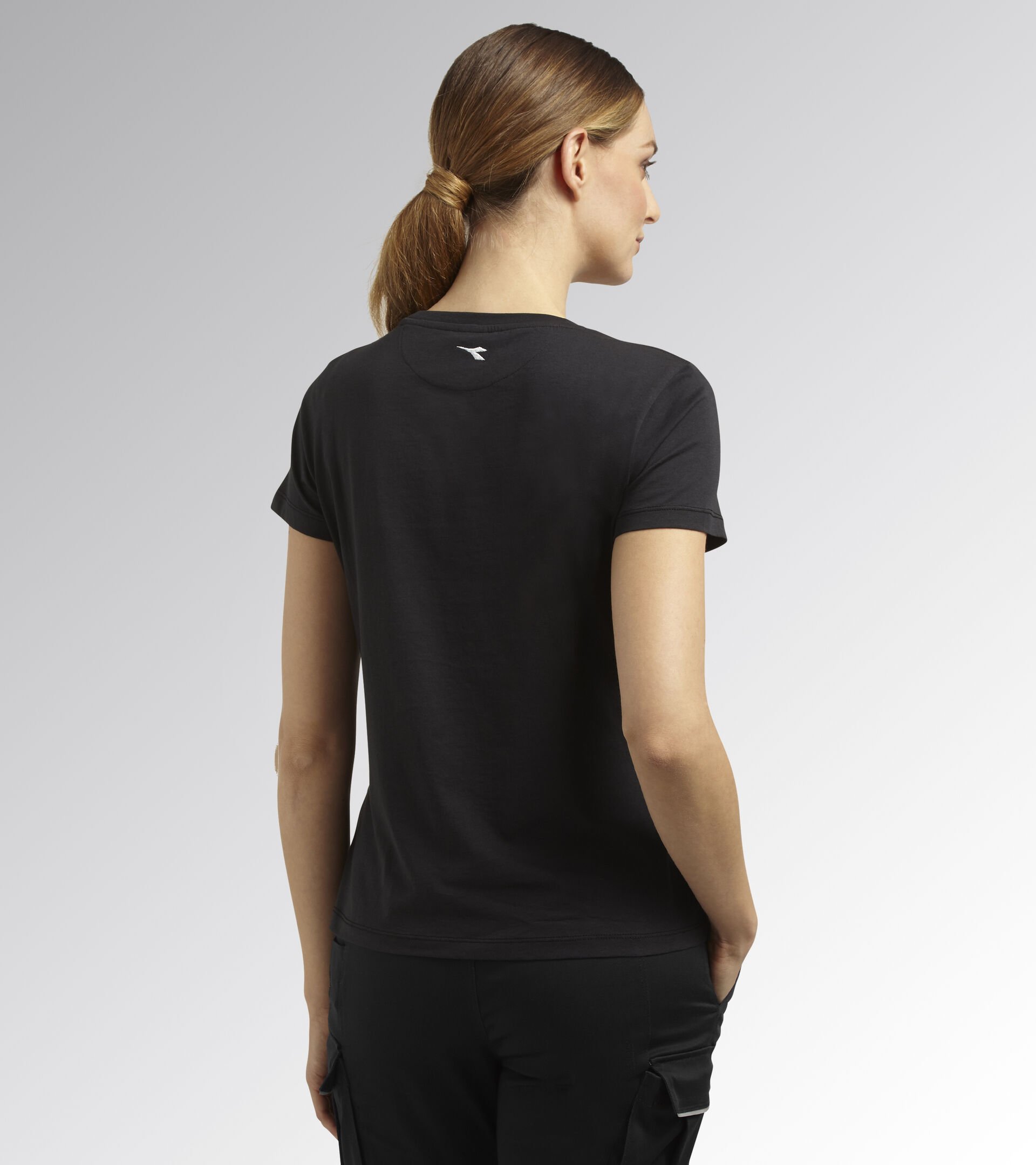 Short-sleeved work T-shirt - Women T-SHIRT MC ATHENA BLACK - Utility