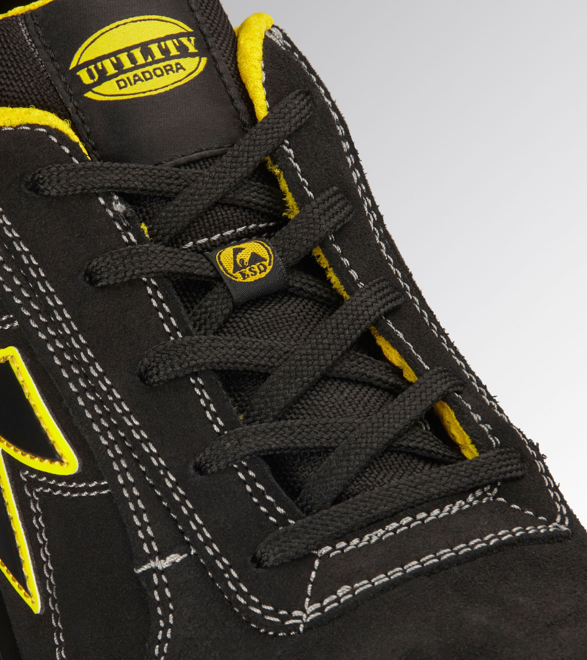 Low safety shoe RUN NET AIRBOX MASTER LOW S3S FO SR SC ESD BLACK/BLACK - Utility
