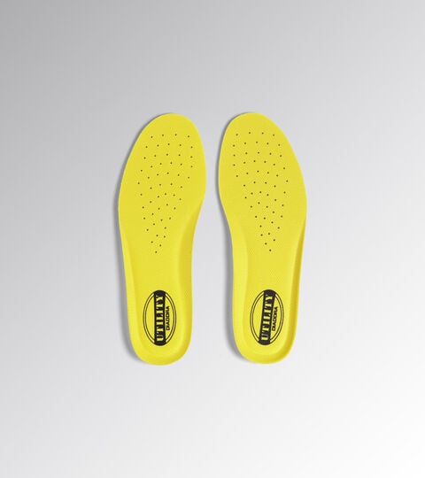 Insoles for Utility shoes INSOLE MEMORY CREW YELLOW UTILITY/BLACK - Utility
