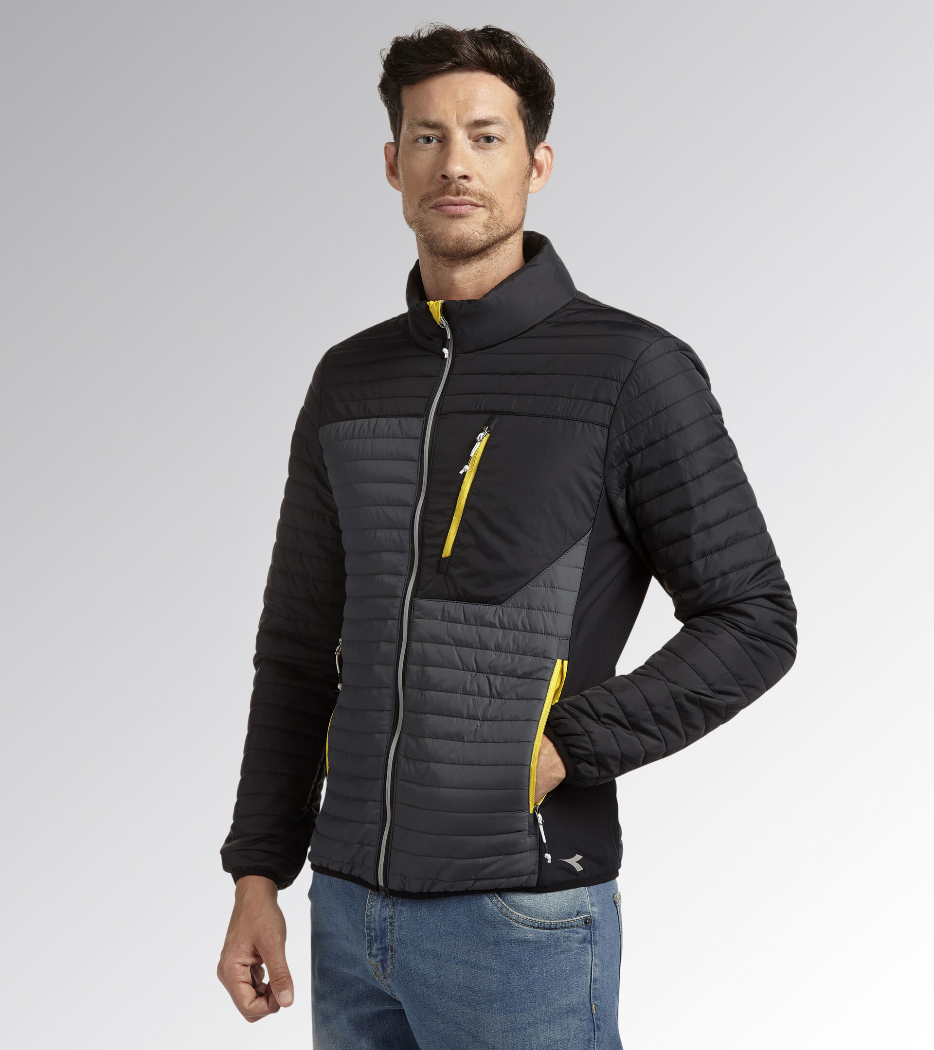 Giacca da lavoro LIGHT JACKET COLOR BLOCK NRO/VRD FORESTA NOTTE/GLL TARA - Utility