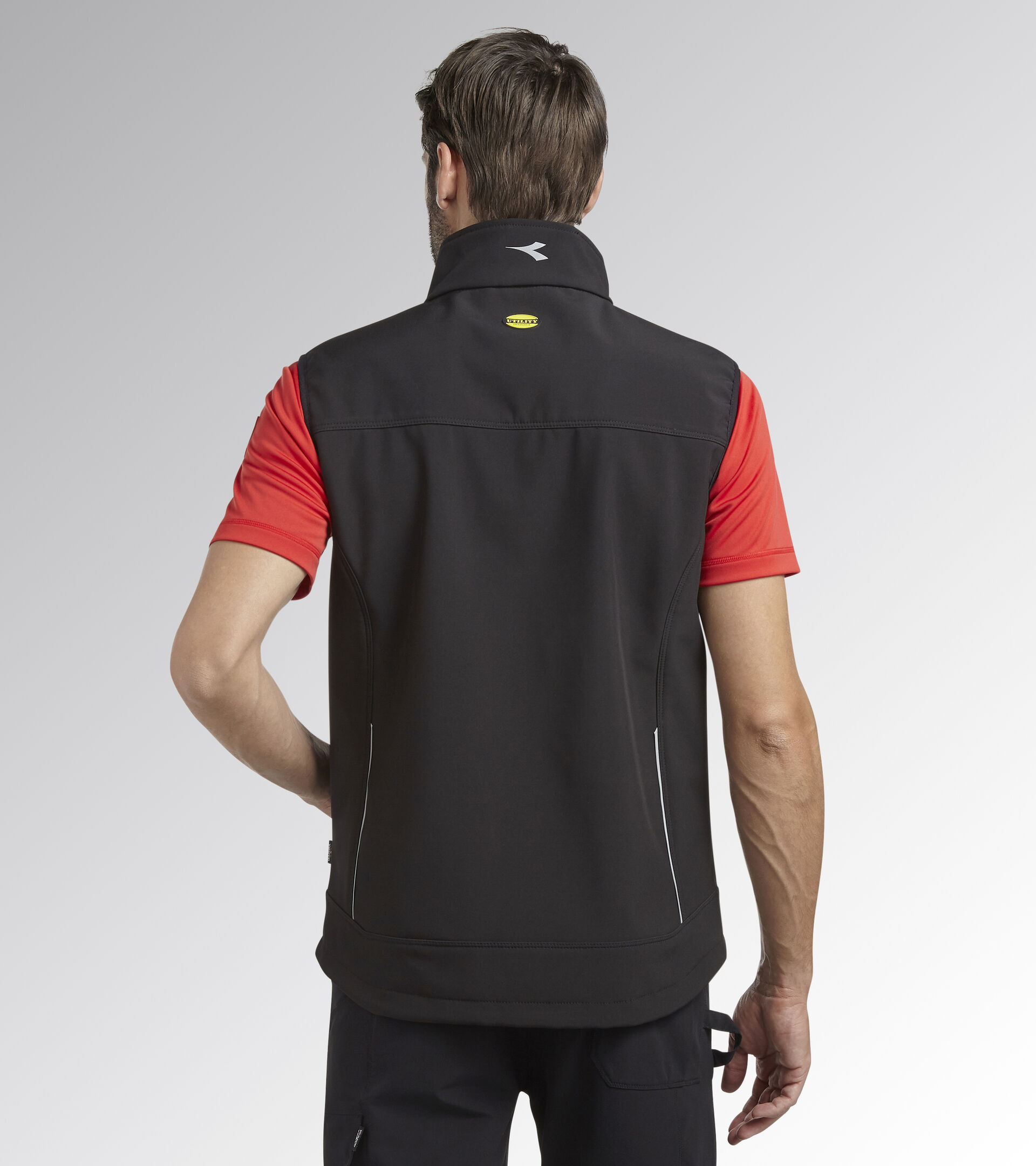 Gilet - Diadora Utility x Ducati Corse VEST SOFTSHELL DUCATI NERO - Utility