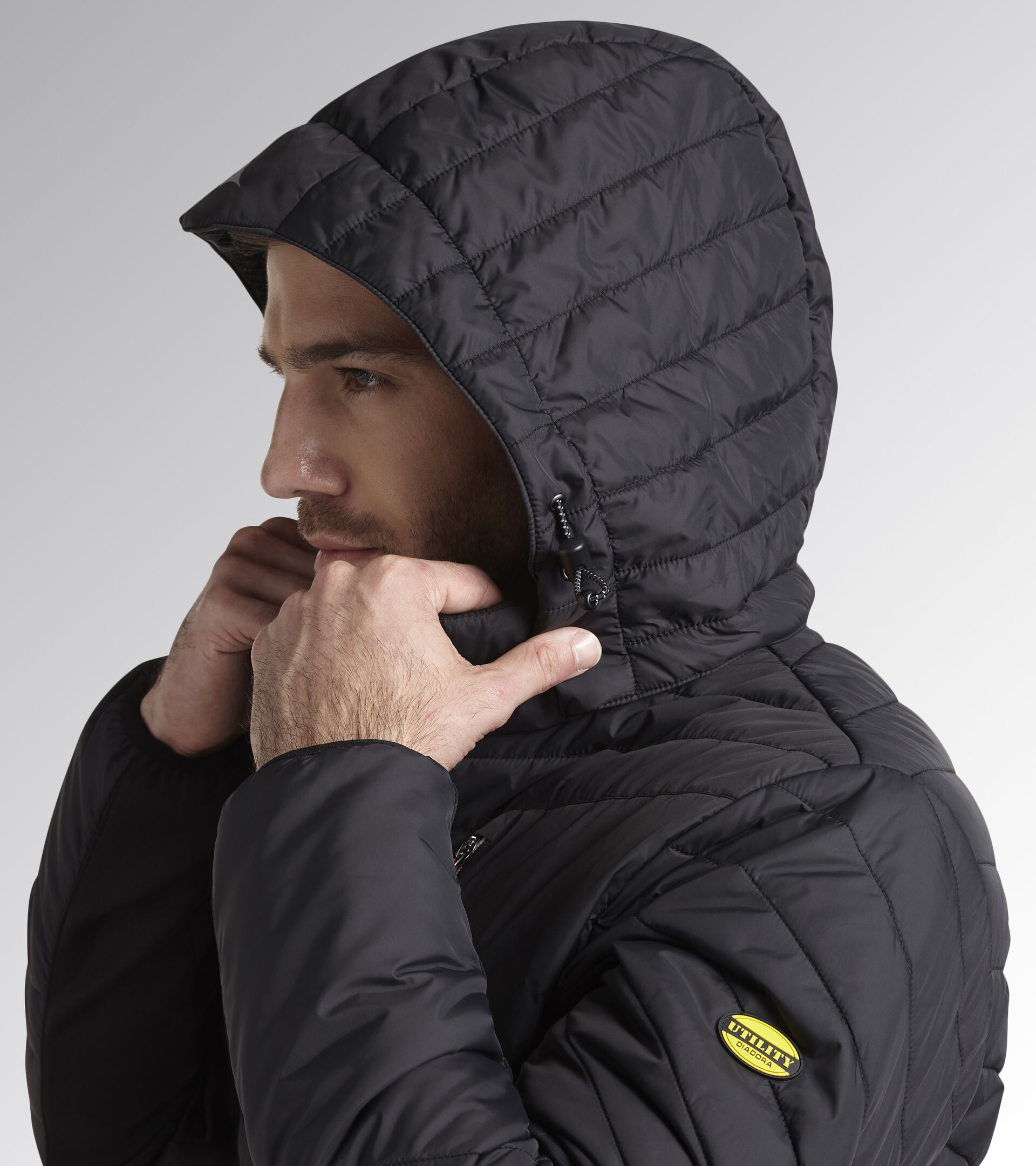 Work jacket PADDED JACKET OSLO BLACK - Utility