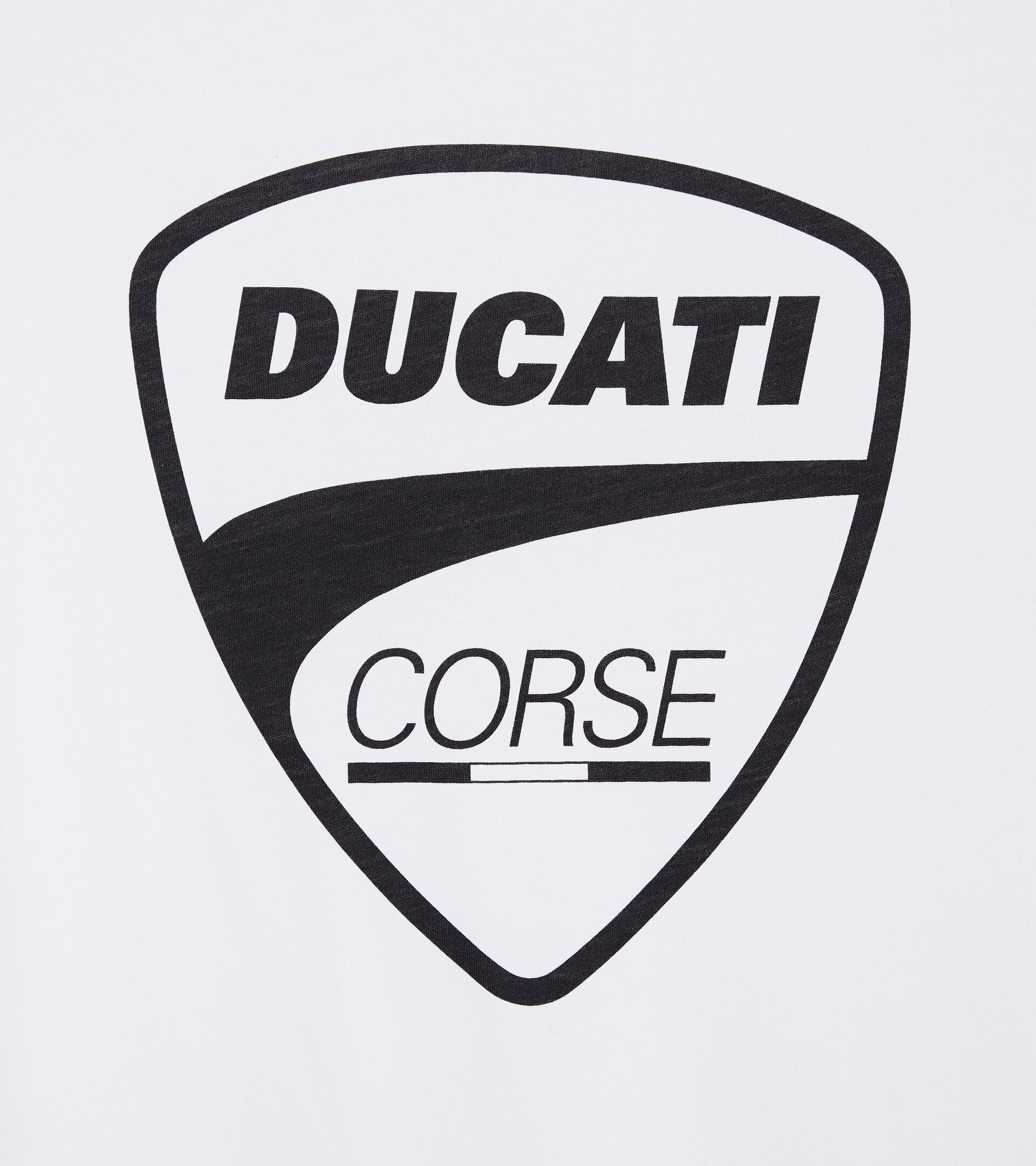 T-shirt manche courte -  Diadora Utility x Ducati Corse T-SHIRT GRAPHIC DUCATI BLANC VIF - Utility