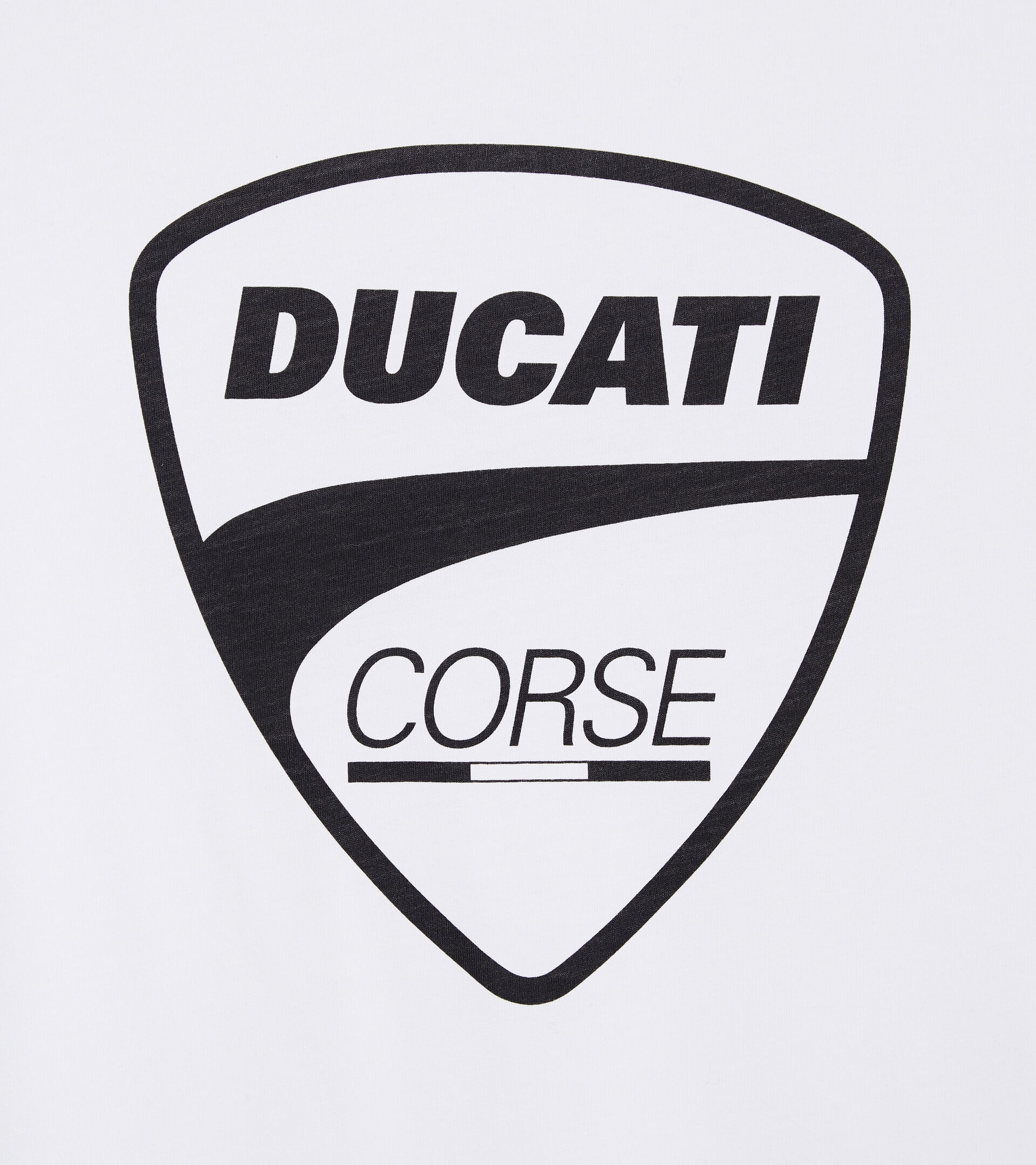 T-shirt -  Diadora Utility x Ducati Corse T-SHIRT GRAPHIC DUCATI STRAHLEND WEISSE - Utility