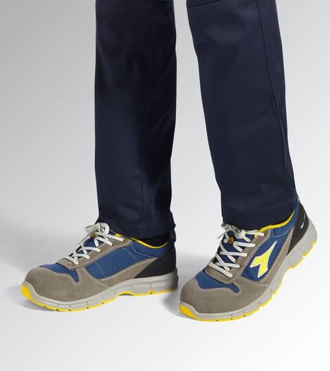 Low safety shoe RUN TEXT LOW S1PS FO SR ESD CASTLE ROCK/INSIGNIA BLUE - Utility