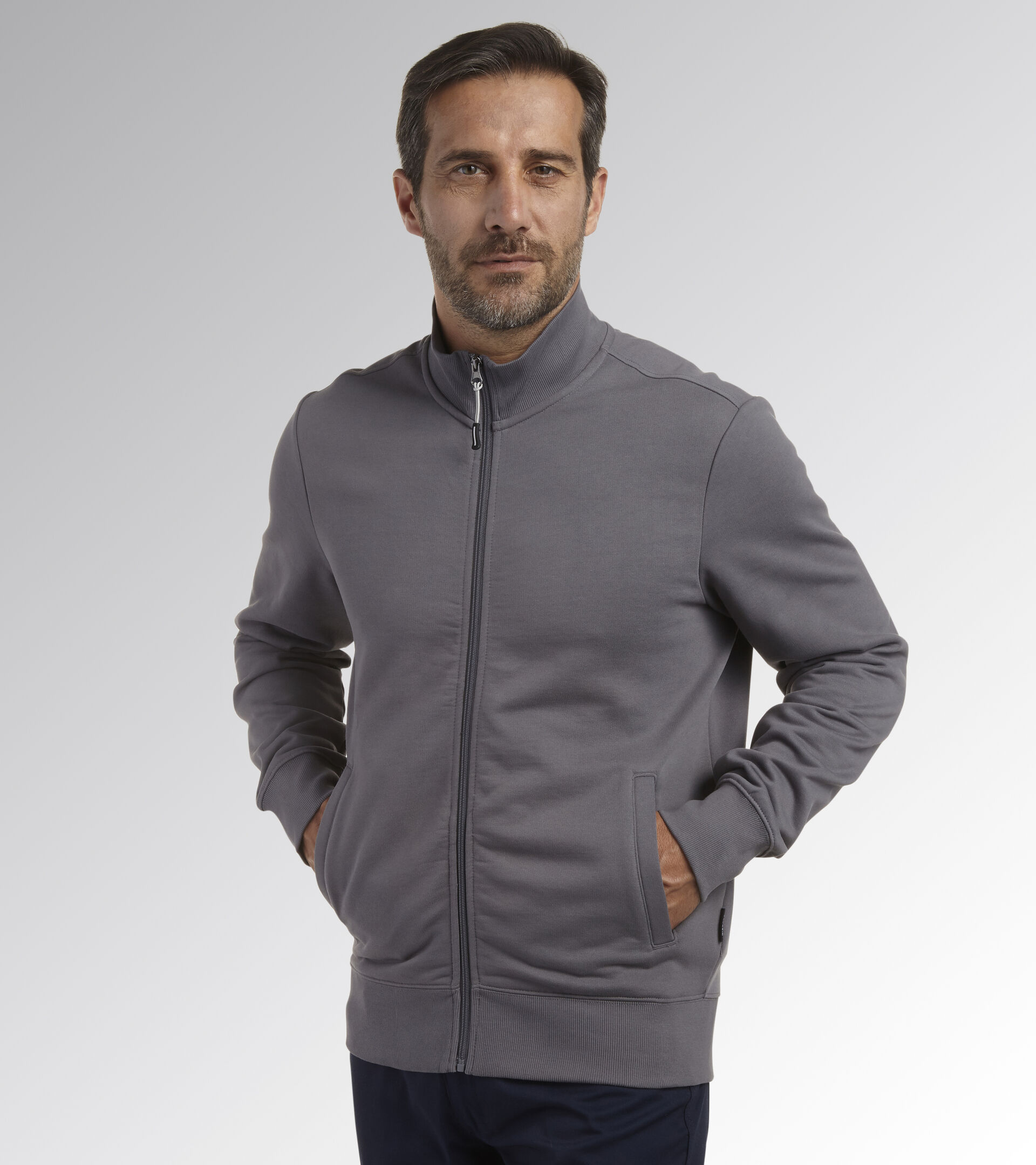 Work track jacket SWEATSHIRT INDUSTRY FZ STEEL GRAY - Utility