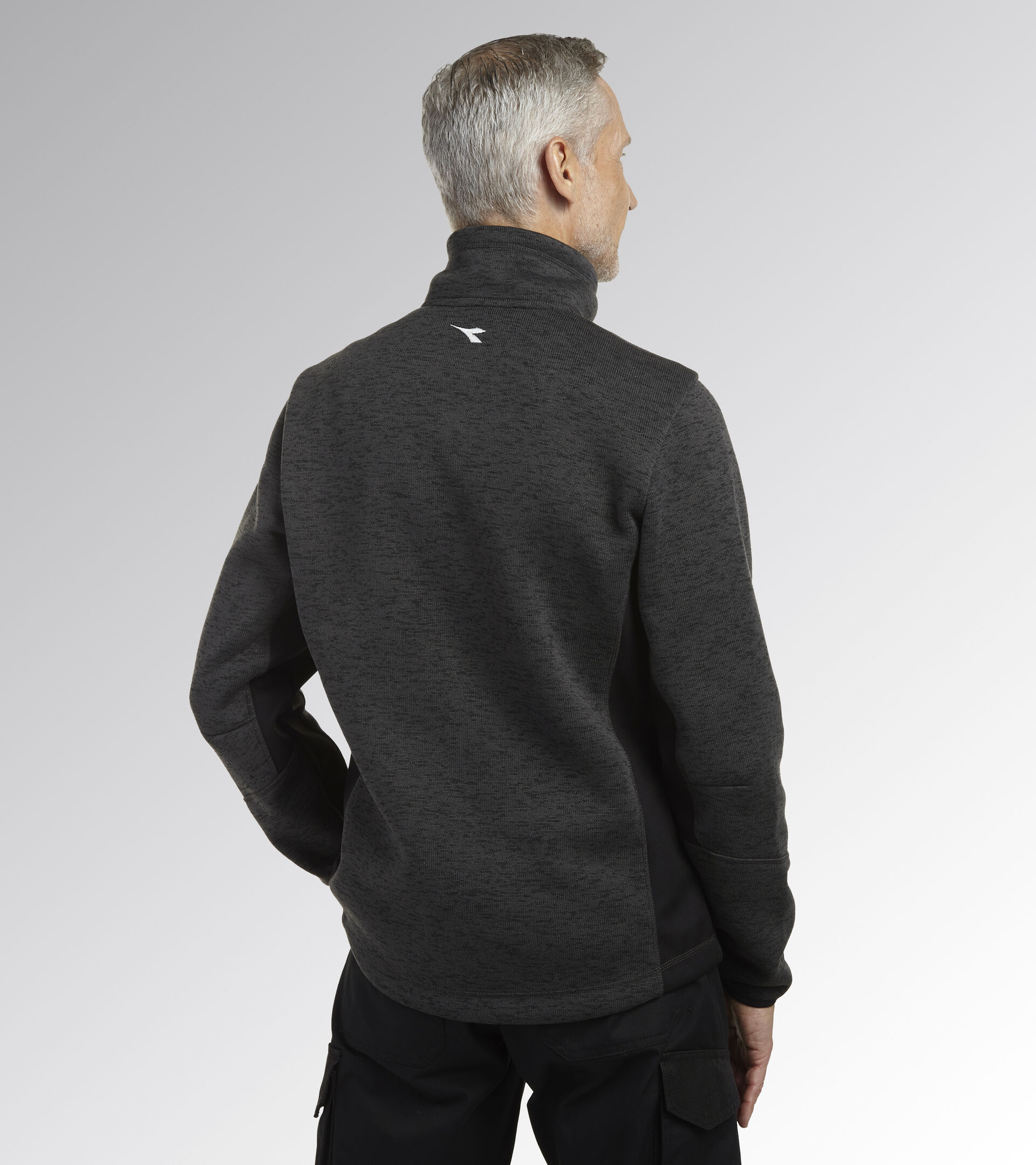 Arbeits-Sweater KNITTED JACKET CHICAGO ASPHALT - Utility