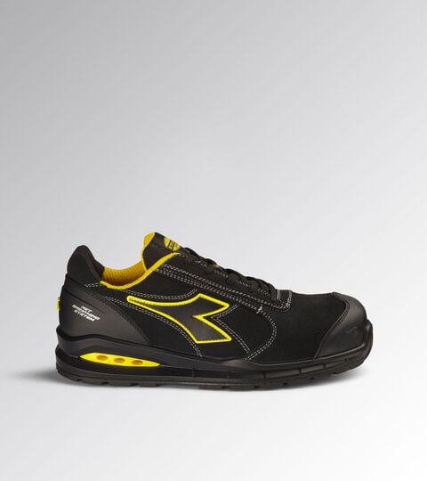 Low safety shoe RUN NET AIRBOX MASTER LOW S3S FO SR SC ESD BLACK/BLACK - Utility