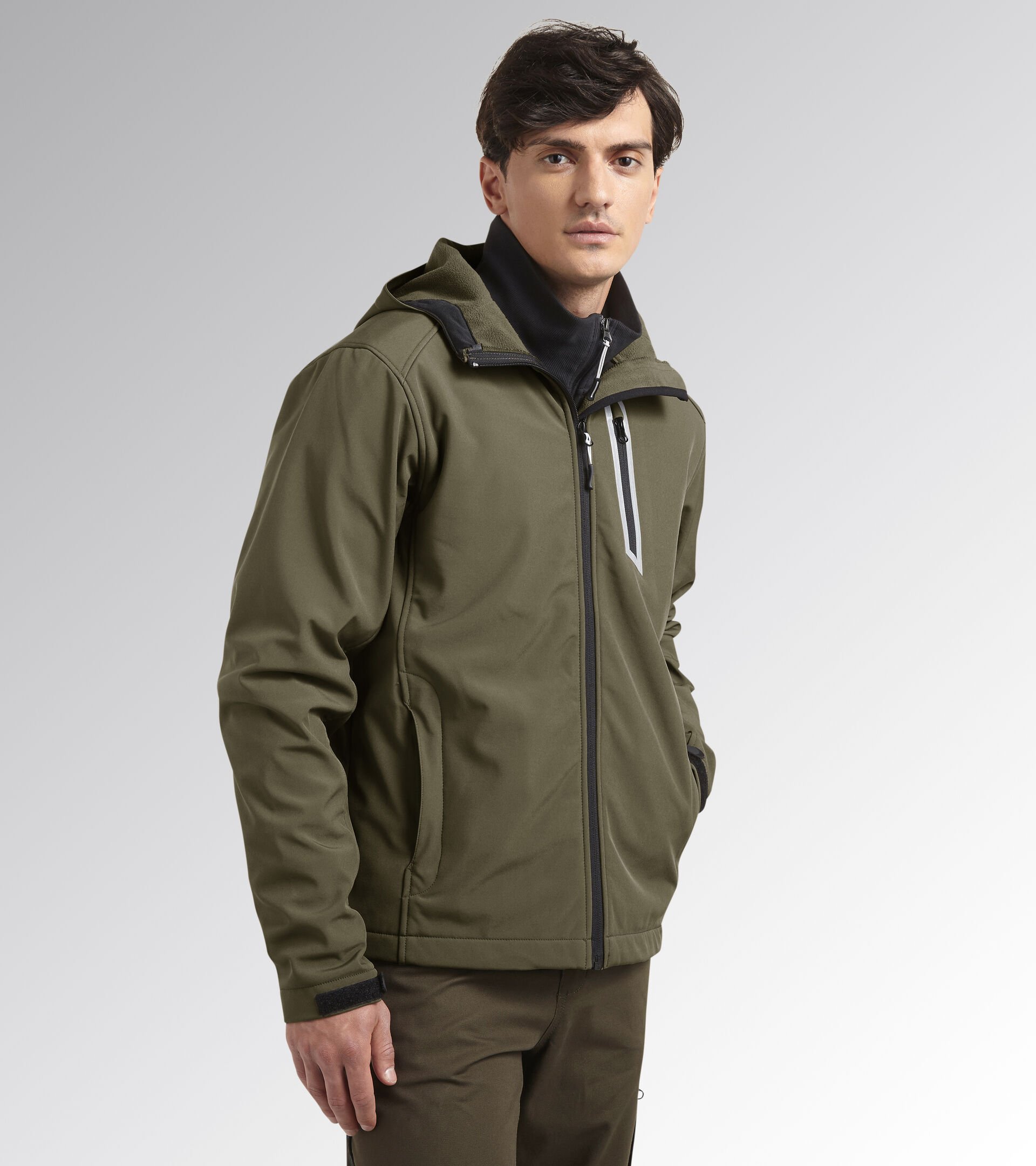 Work jacket SOFTSHELL SAIL GREEN MILITARY - Utility