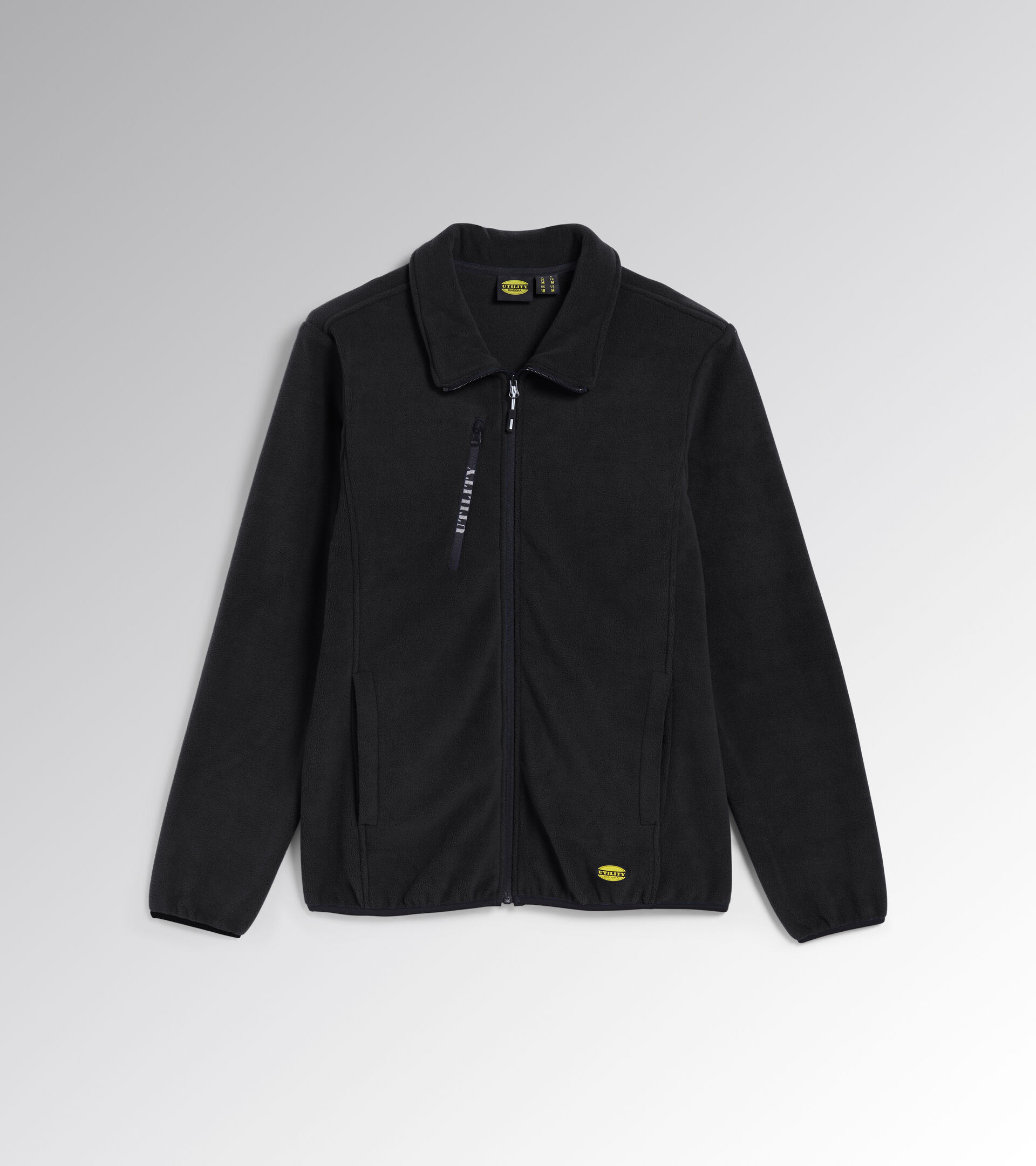 Work fleece SWEAT PILE FZ BLACK - Utility