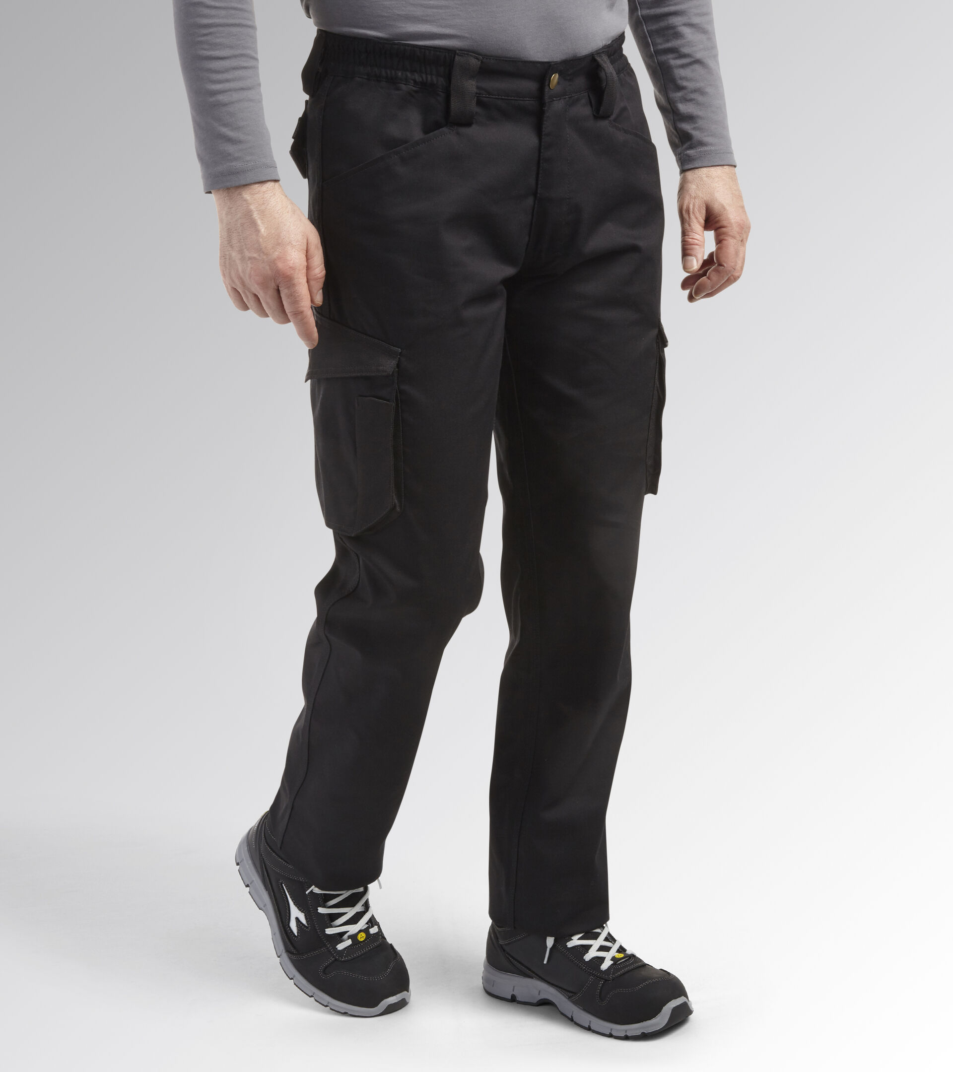 Work trousers PANT STAFF CARGO BLACK - Utility