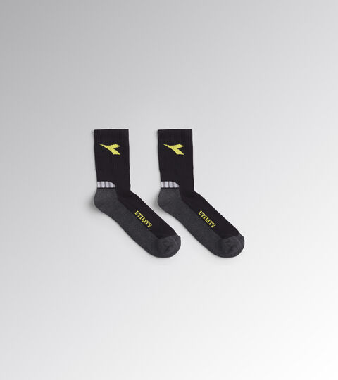 Socks for work shoes COTTON SUMMER SOCKS BLACK/DARK GULL GREY - Utility