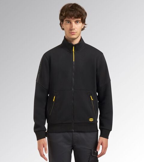 Arbeits-Sweater SWEATSHIRT FZ ROCK SCHWARZ - Utility