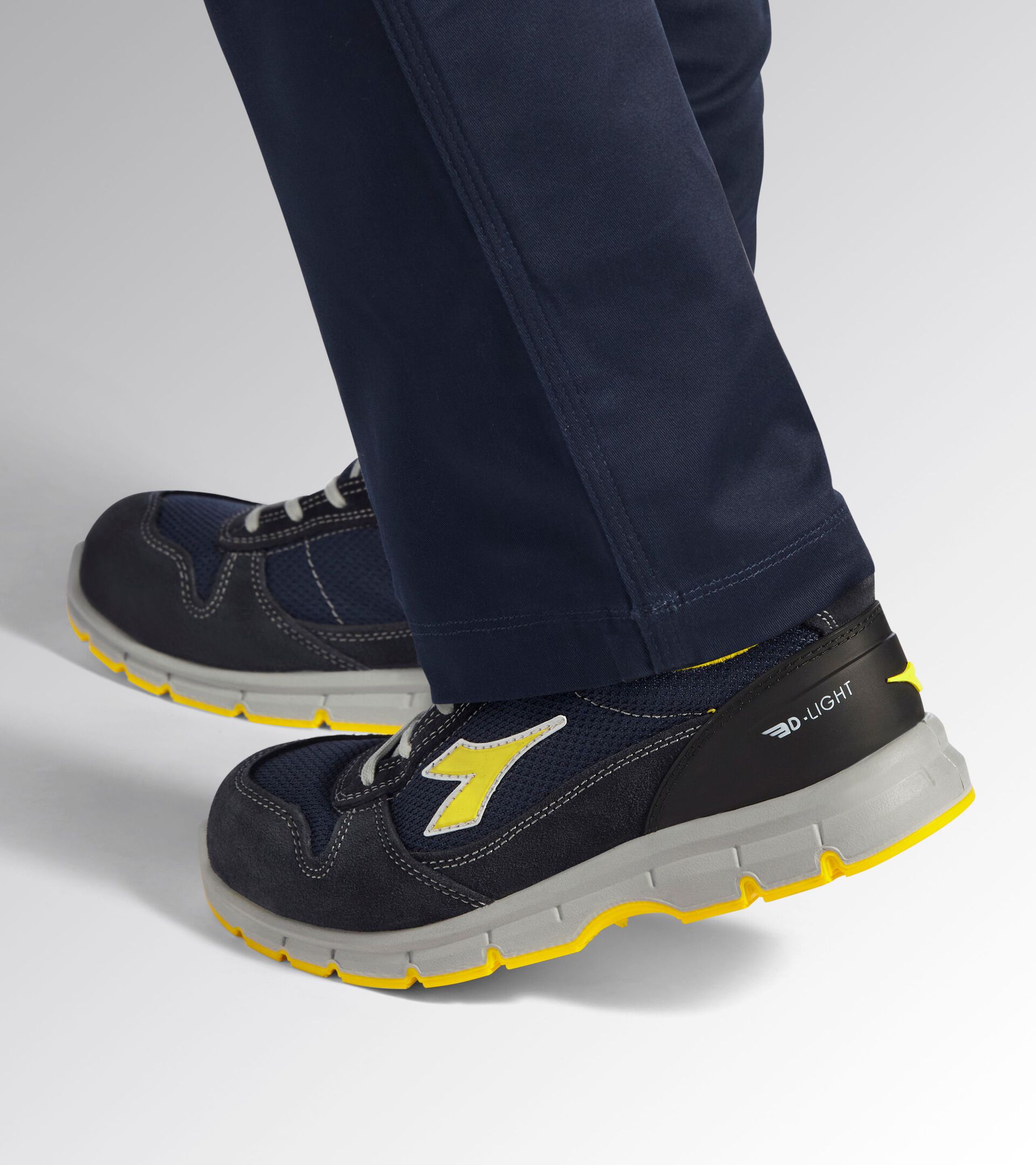 Low safety shoe RUN TEXT LOW S1PS FO SR ESD DARK NAVY/DARK NAVY - Utility