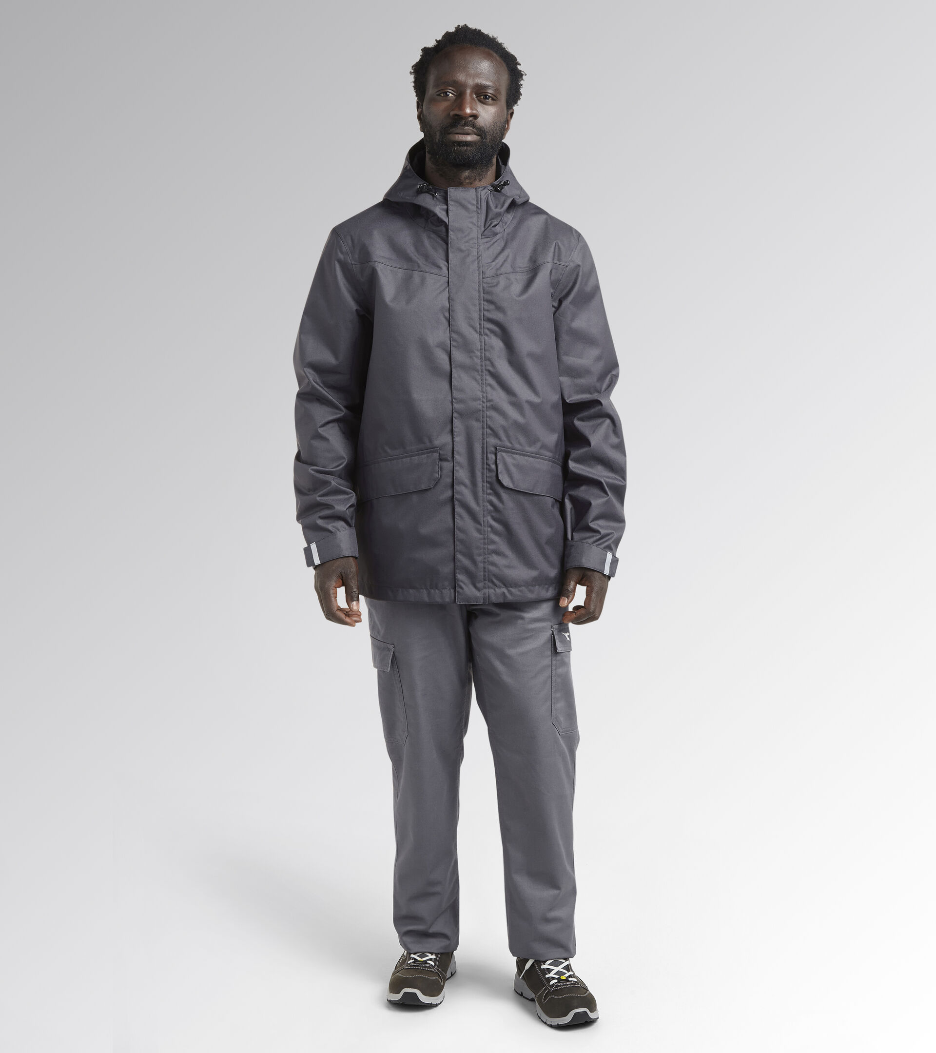 Work jacket RAIN JKT LITEWORK EN 343 BLACK COAL - Utility