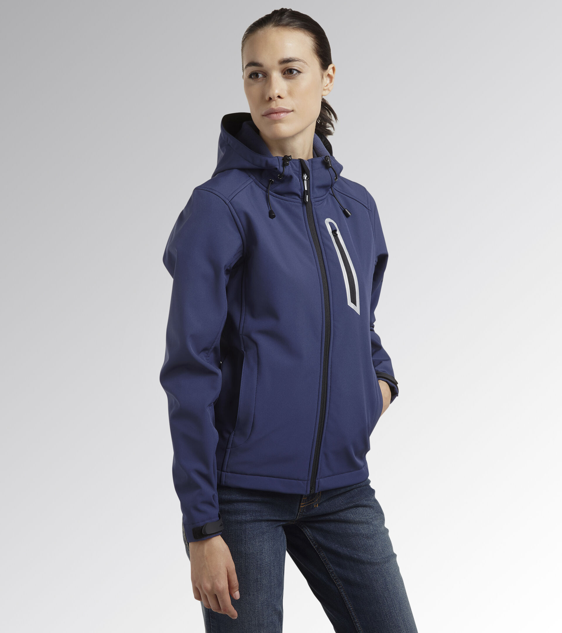 Giacca da lavoro SOFTSHELL SAIL BLU POLVERE - Utility