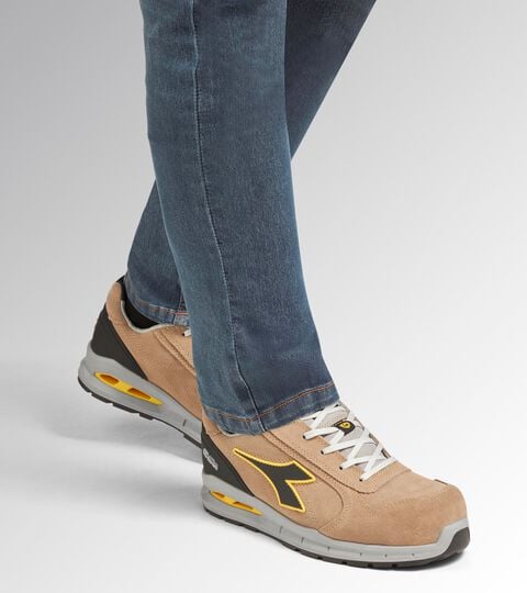 Low-top S3S safety shoes RUN A.BOX LOW S3S FO SR ESD MOON ROCK GRAY/MOON ROCK GRAY - Utility