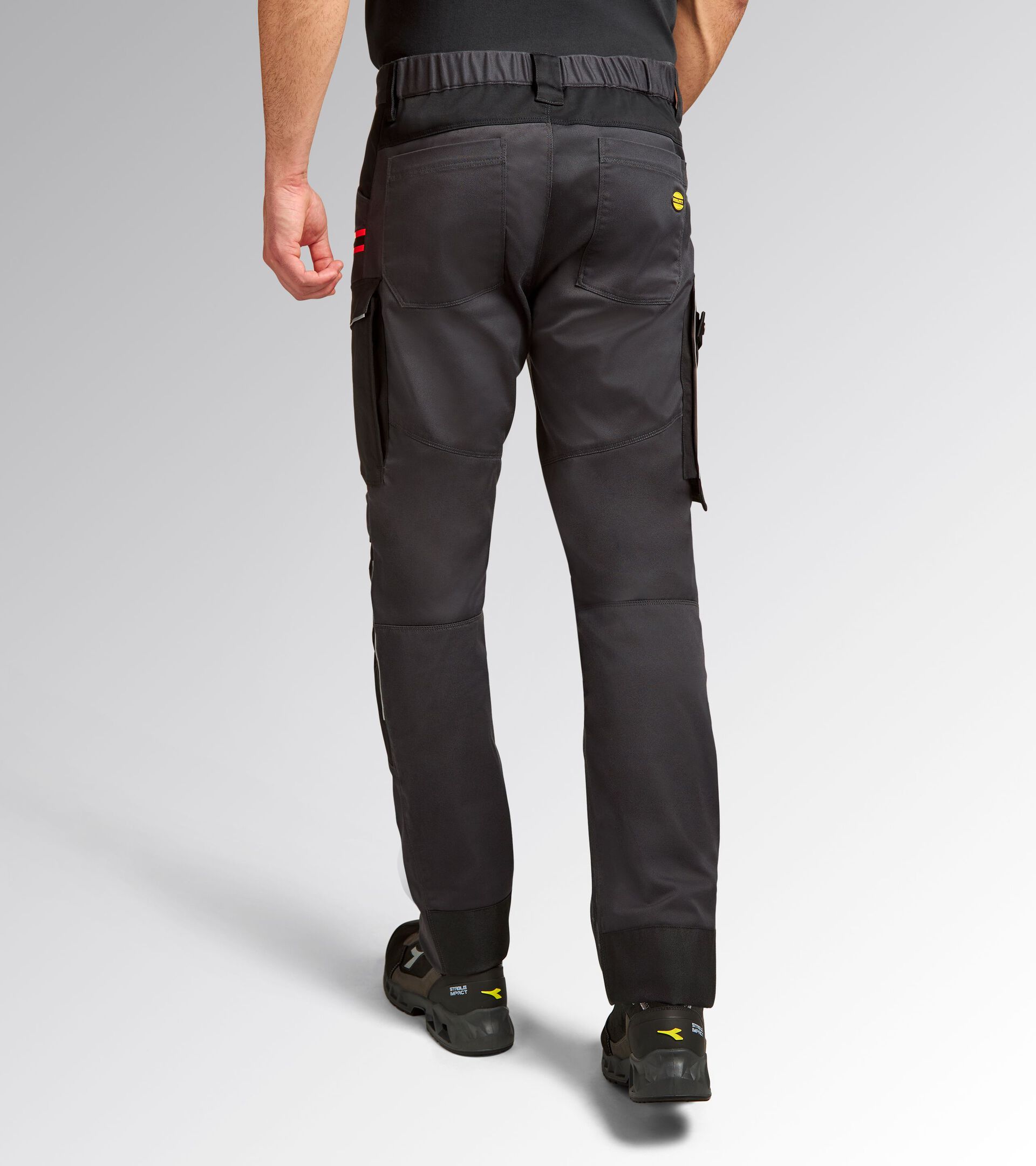 Work trousers PANT HYBRID POLY PERFORMANCE BLACK/PHANTOM - Utility