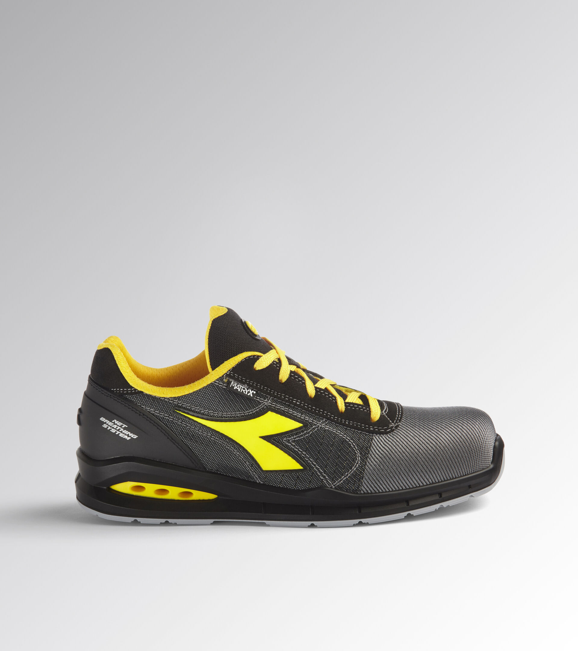 Scarpa antinfortunistica bassa RUN NET AIRBOX MATRYX LOW S1P SRC GRIGIO VENTO/NERO - Utility