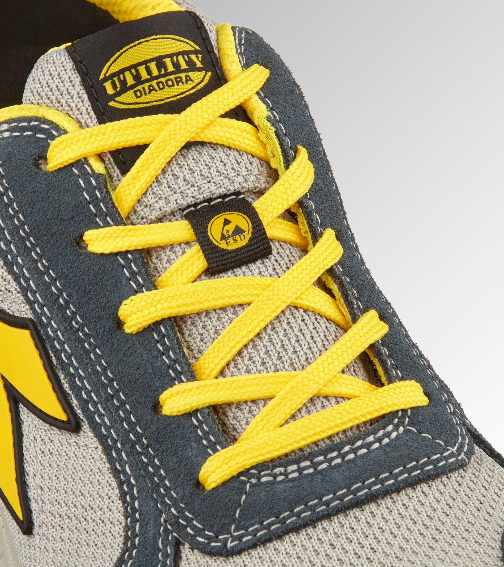 Low-top S1PS safety shoes RUN A.BOX LOW S1PS FO SR ESD BLUE COSMOS/ALUMINUM - Utility