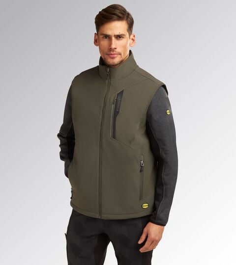 Vest with light padding VEST FREEDOM GREEN DEEP DEPTHS - Utility