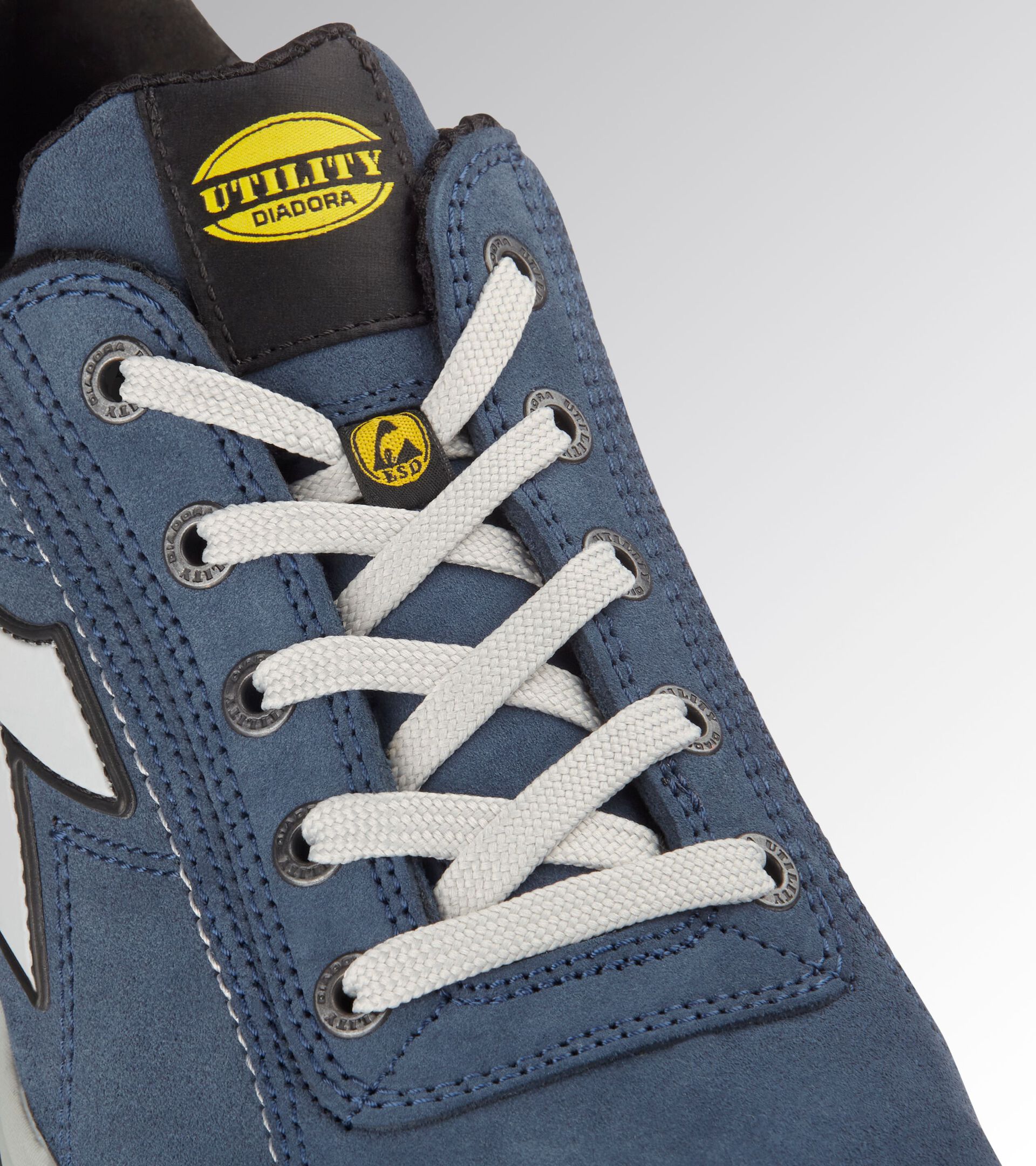 Niedriger Arbeitsschuh GLOVE NET LOW S3L FO SR HRO ESD BLAU TIEFES - Utility