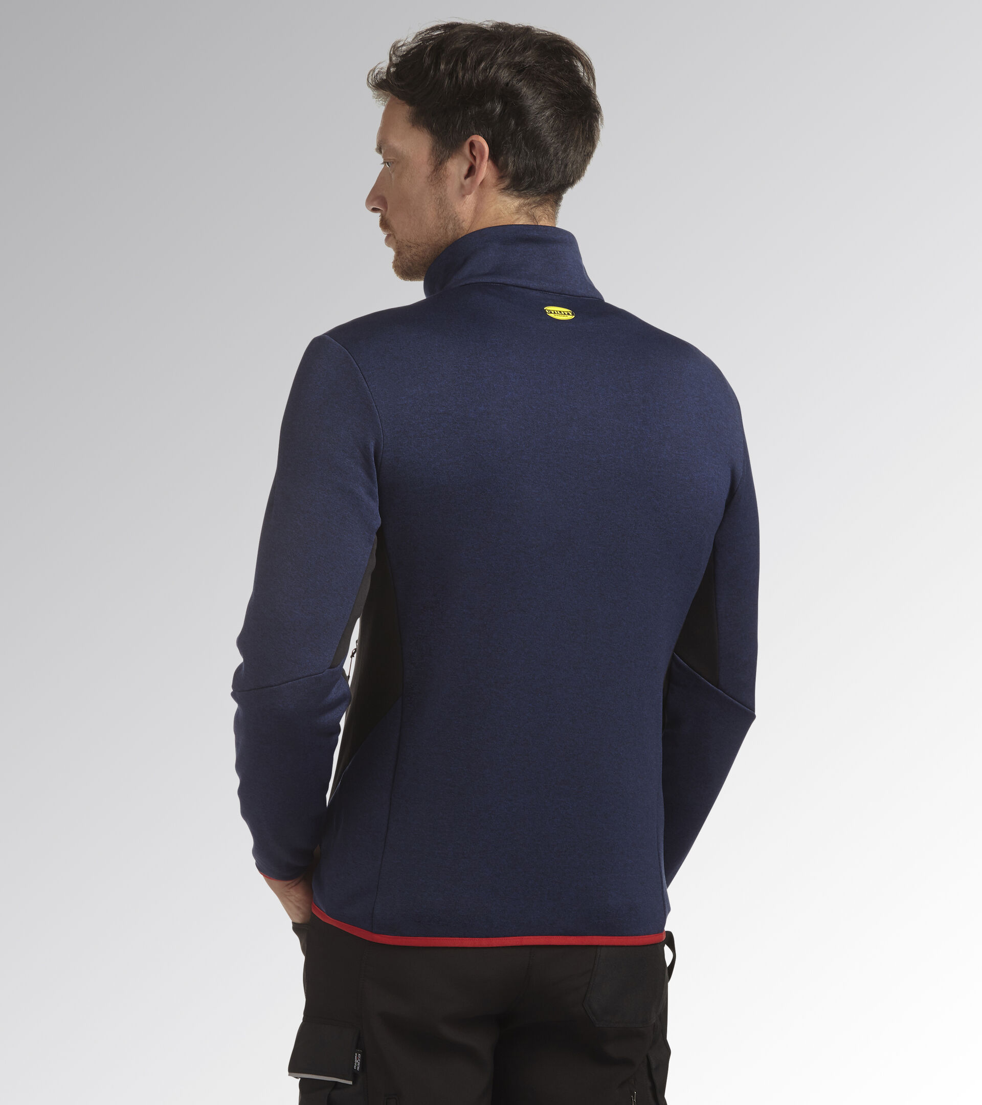 Polaire de travail POLAR FLEECE TECHNO BLEU INDIGO/NOIR - Utility