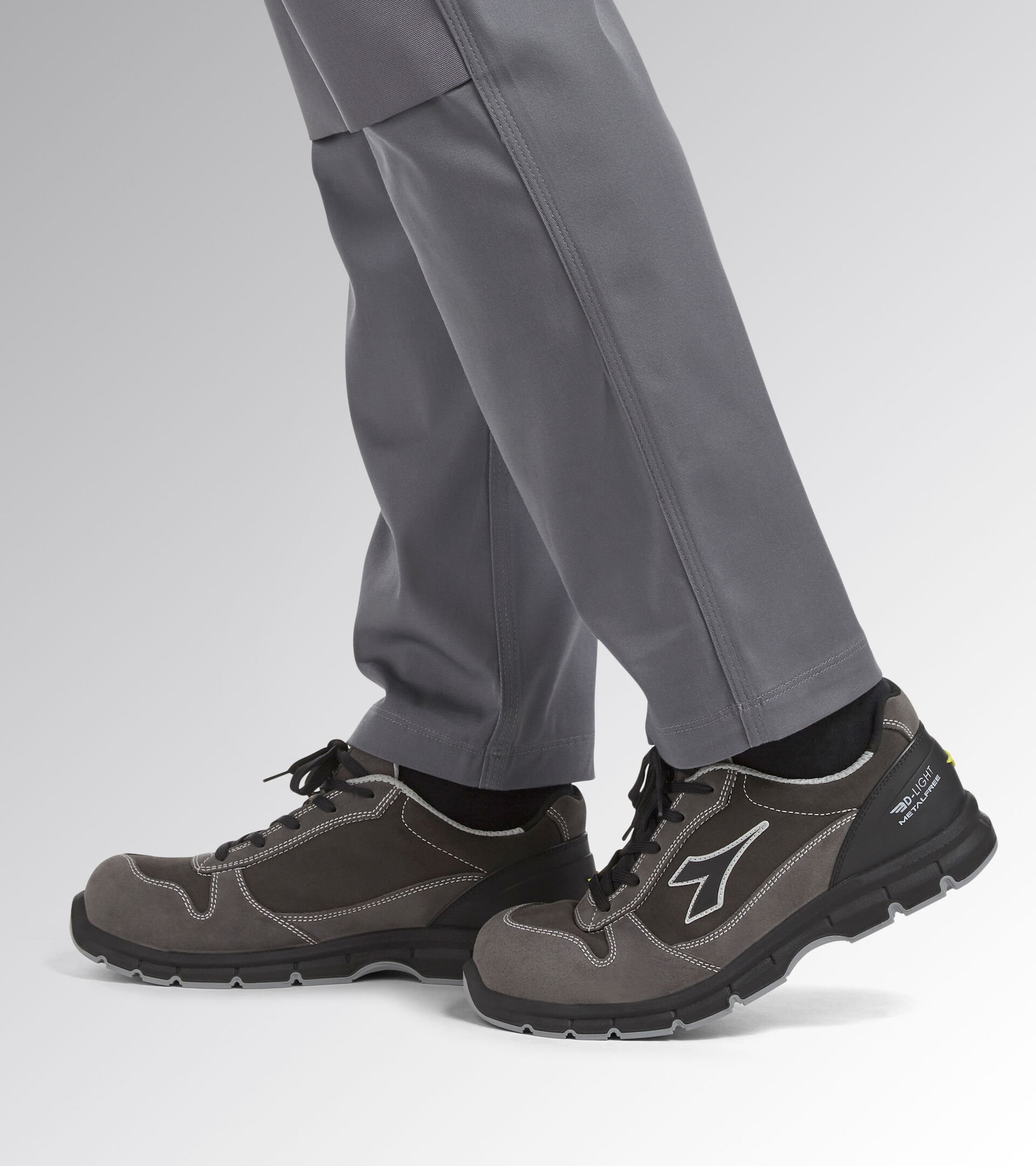 Low safety shoe RUN LOW MET FREE S3L FO SR ESD STEEL GRAY/ANTHRACITE - Utility