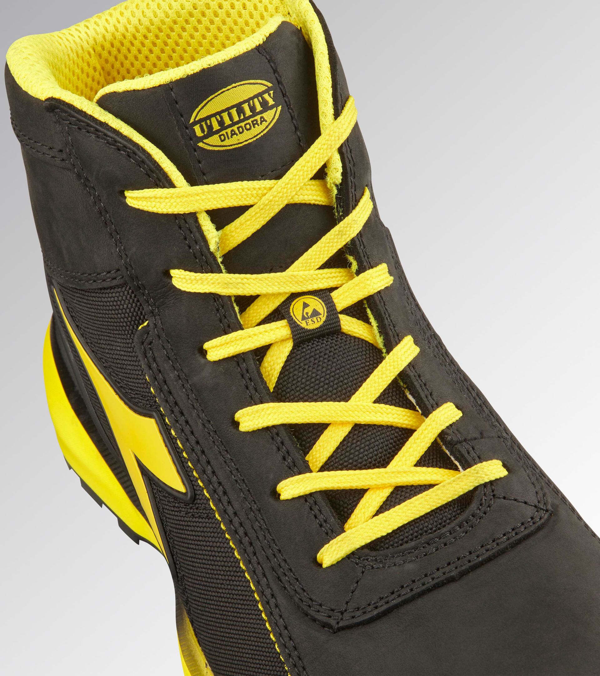 Scarpa antinfortunistica mid-cut S3S GLOVE HYPERFORM MID S3S FO HRO SR ESD NERO - Utility