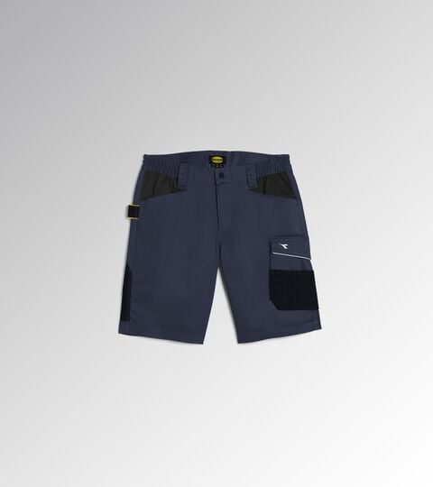 Stretch poly-cotton shorts BERMUDA POLY 2.0 CLASSIC NAVY - Utility