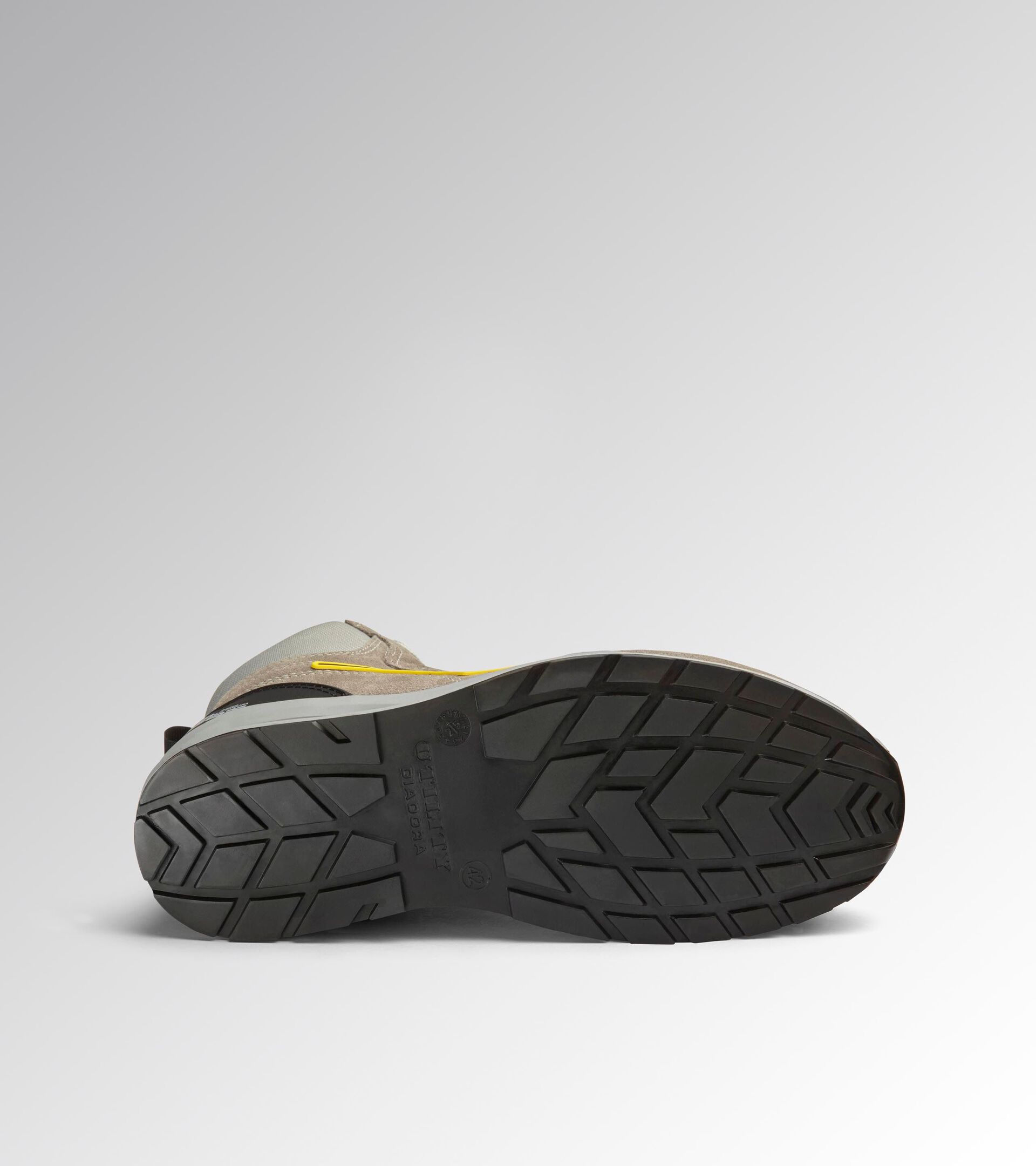 Mid-top S3S safety shoes RUN A.BOX MID S3S FO SR ESD WIND GRAY/WIND GRAY - Utility