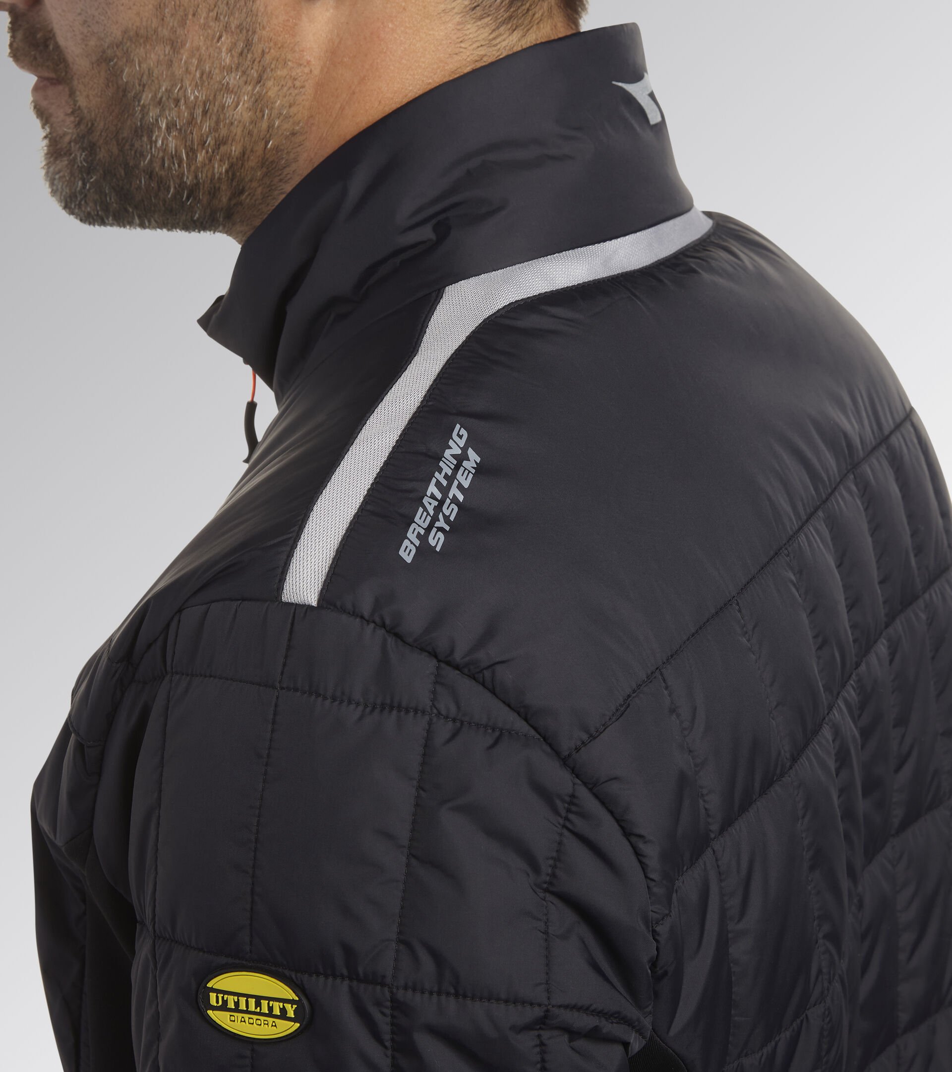 Veste de travail LIGHT PADDED JACKET TECH NOIR - Utility